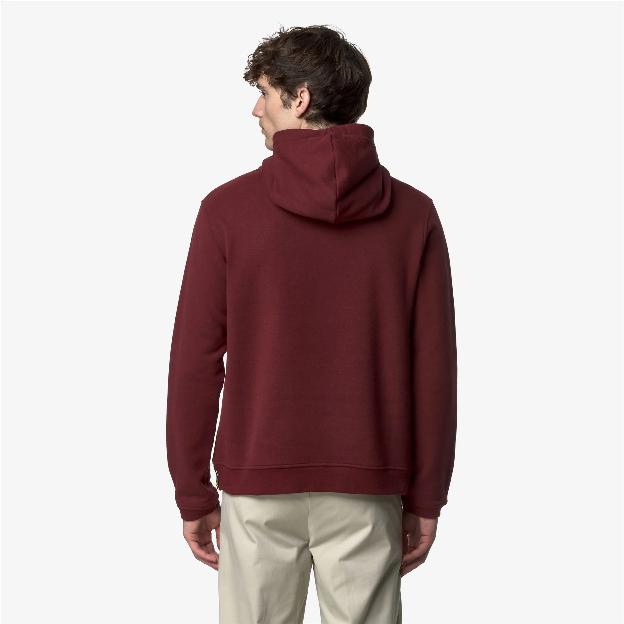 LORLEAU COTTON CASHMERE - Fleece - Hoodie - Man - RED SYRAH - Image 5
