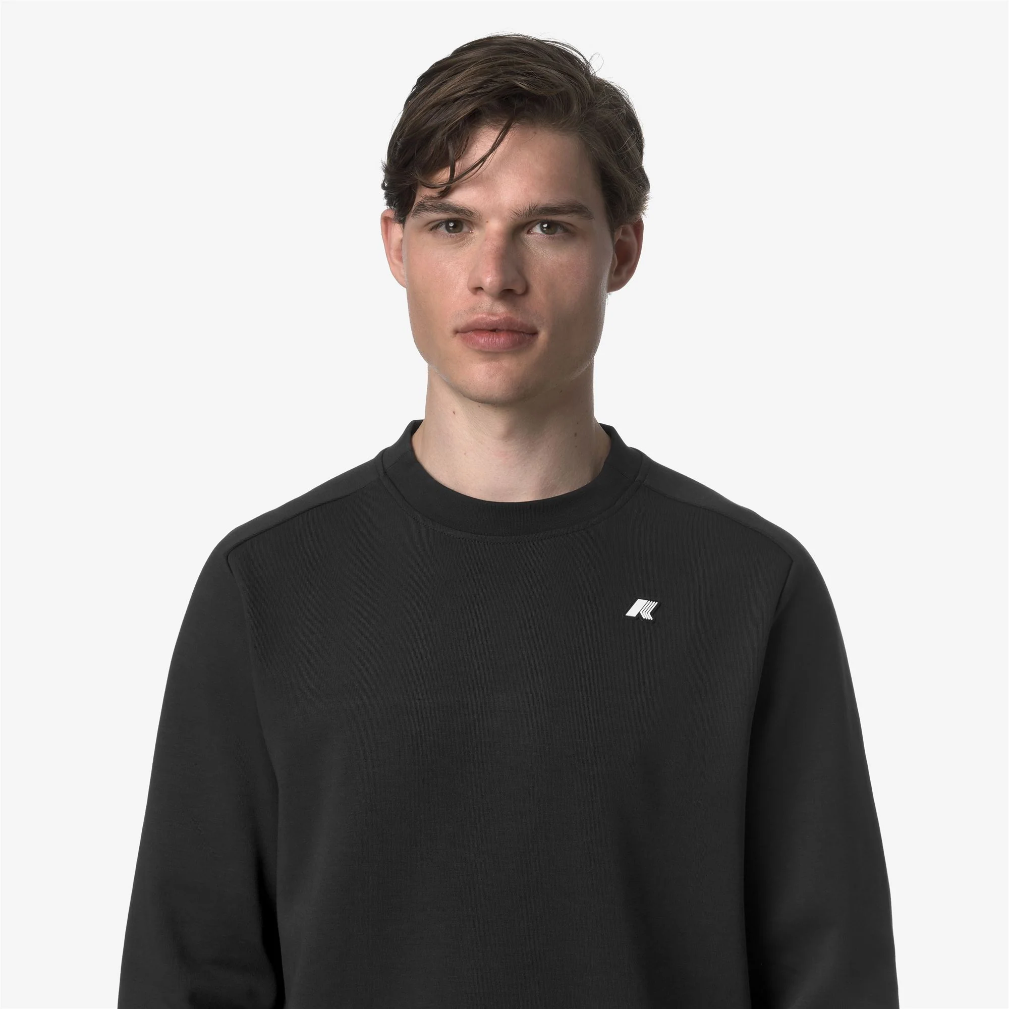 MEDINE INTERLOCK - Fleece - Jumper - Man - BLACK PURE - Image 2