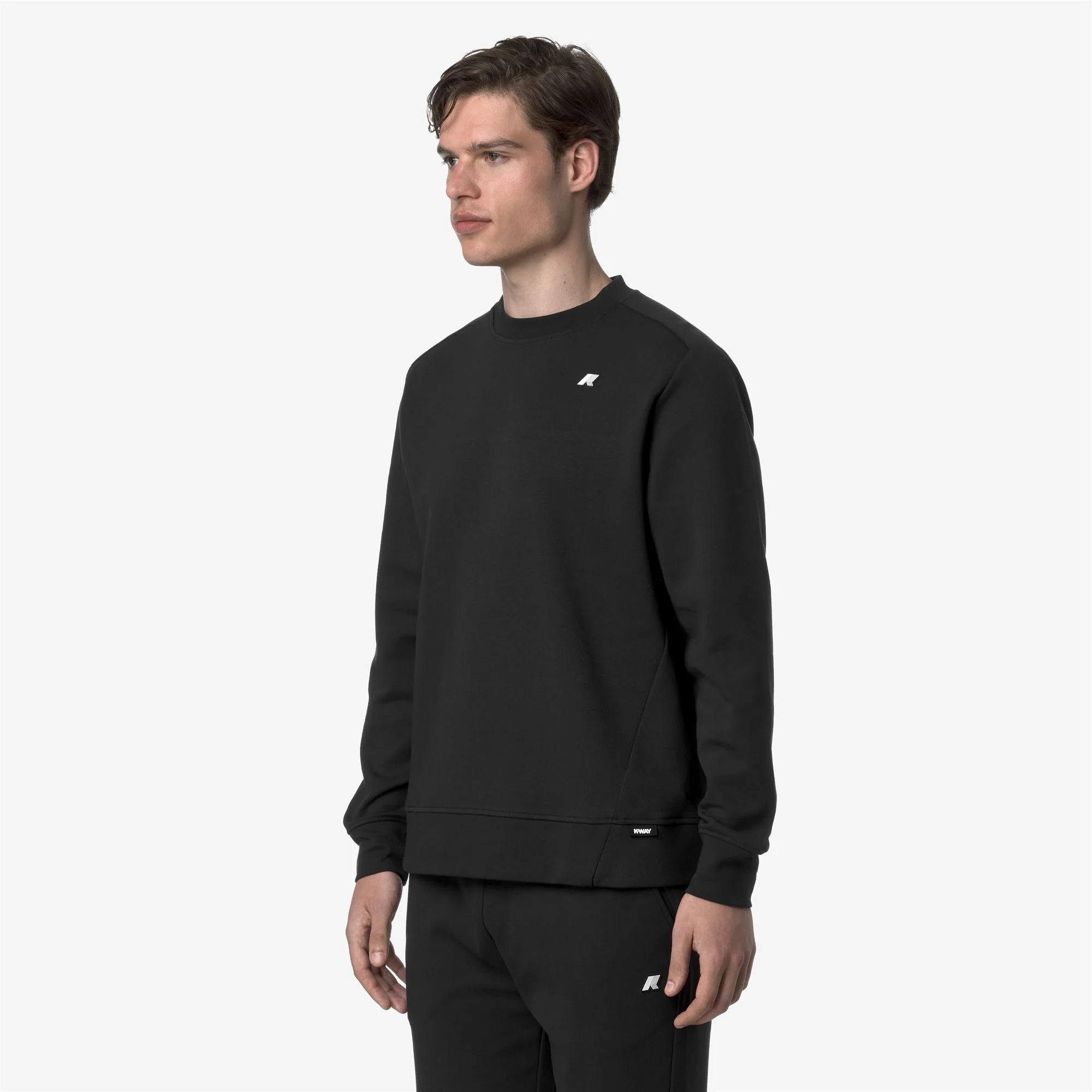 MEDINE INTERLOCK - Fleece - Jumper - Man - BLACK PURE - Image 4