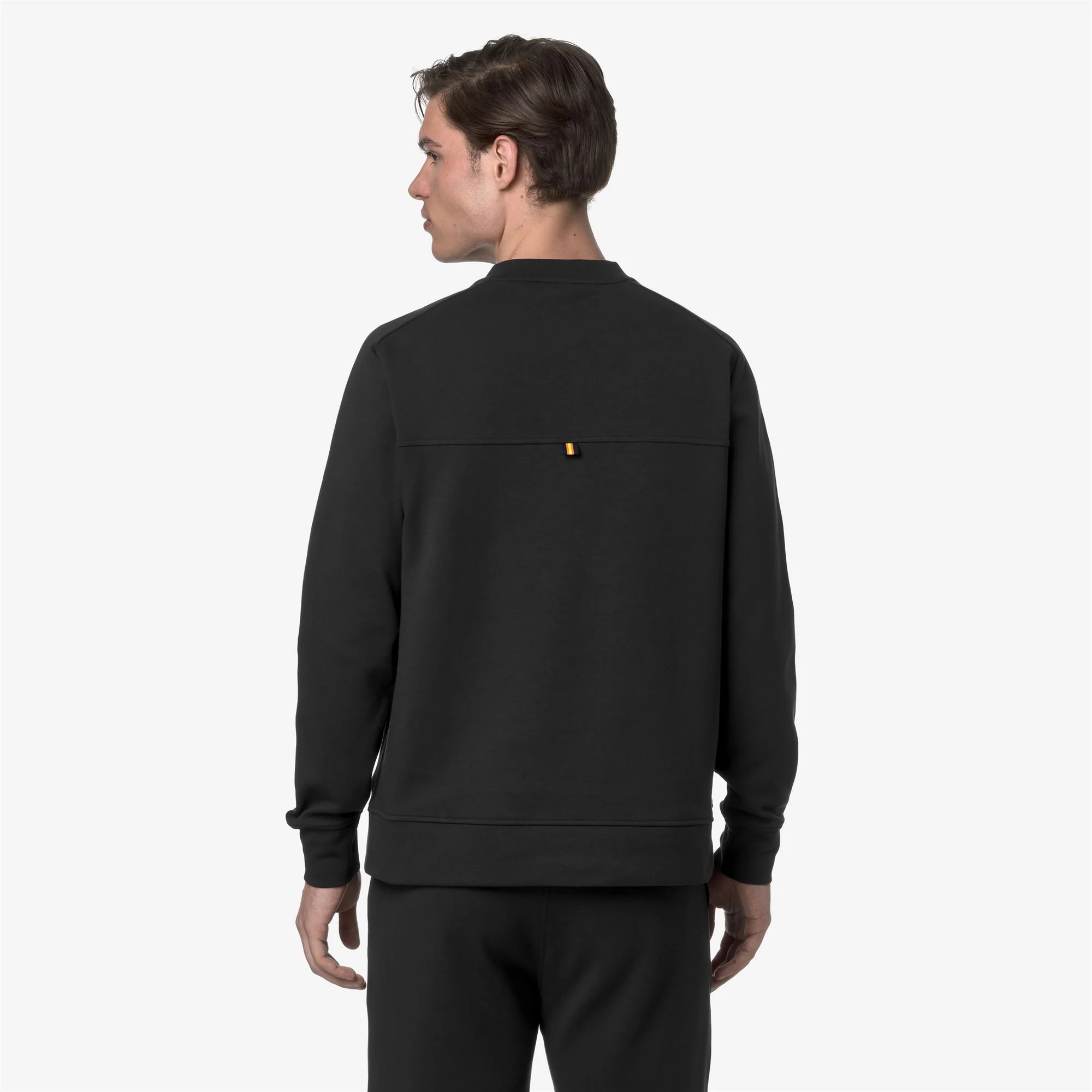 MEDINE INTERLOCK - Fleece - Jumper - Man - BLACK PURE - Image 5