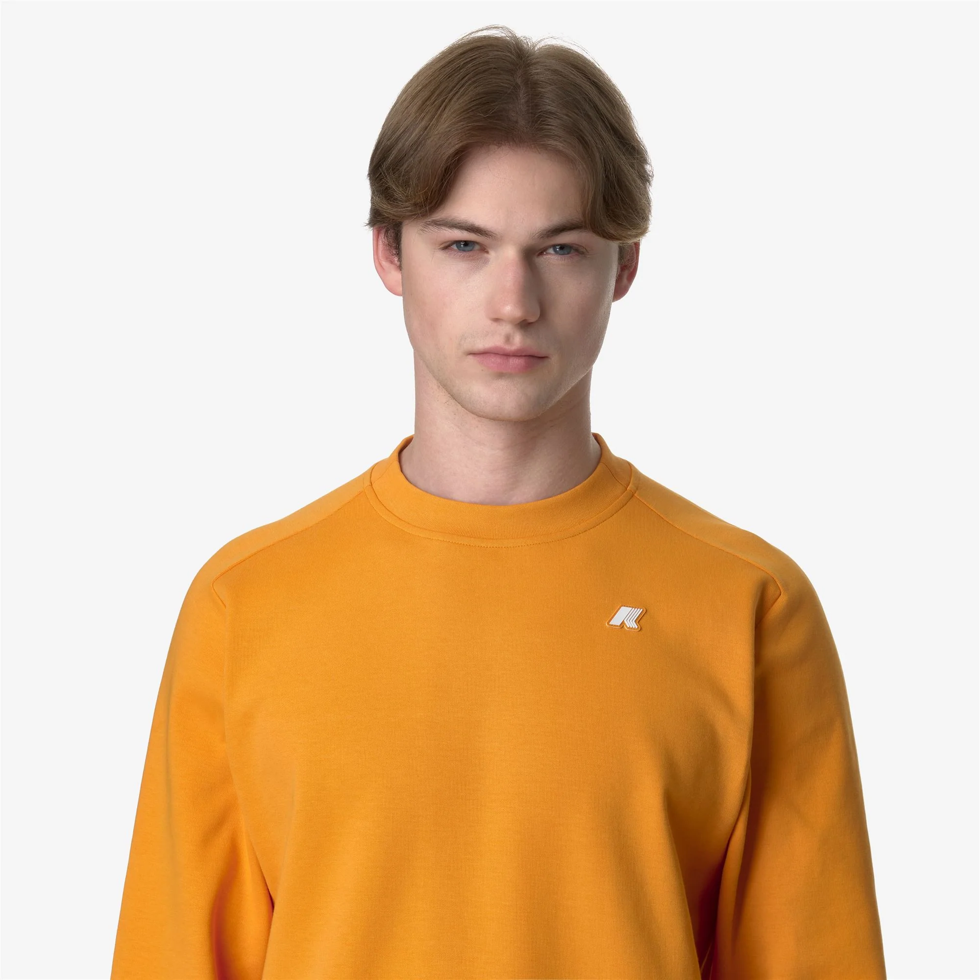 MEDINE INTERLOCK - Fleece - Jumper - Man - ORANGE MD - Image 2