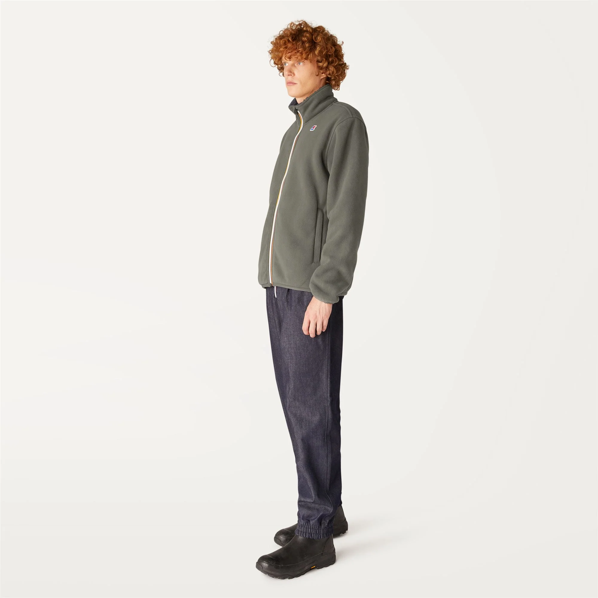 PASCAL POLAR - Fleece - Jacket - Man - GREEN BLACKISH-BLUE DEPTH - Image 4