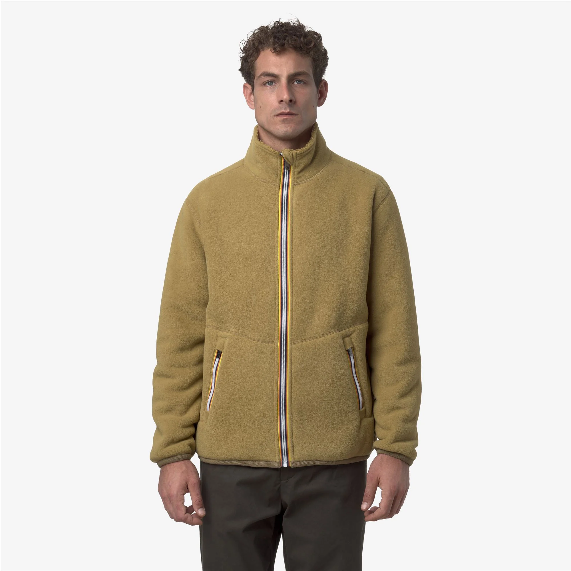 PASCAL SHERPA POLAR REVERSIBLE - Fleece - Jacket - Man - BEIGE SEED COMBO - Image 3