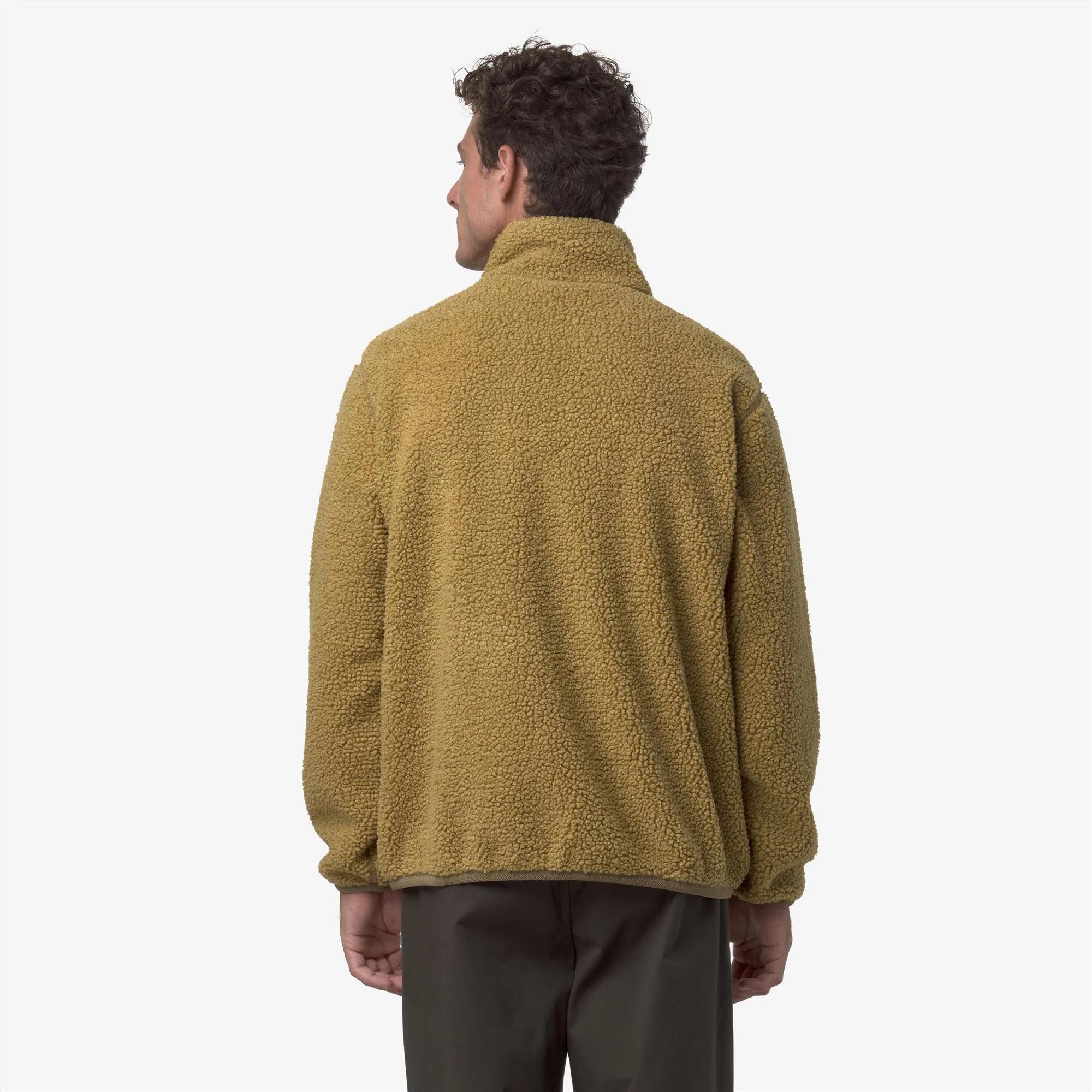PASCAL SHERPA POLAR REVERSIBLE - Fleece - Jacket - Man - BEIGE SEED COMBO - Image 6