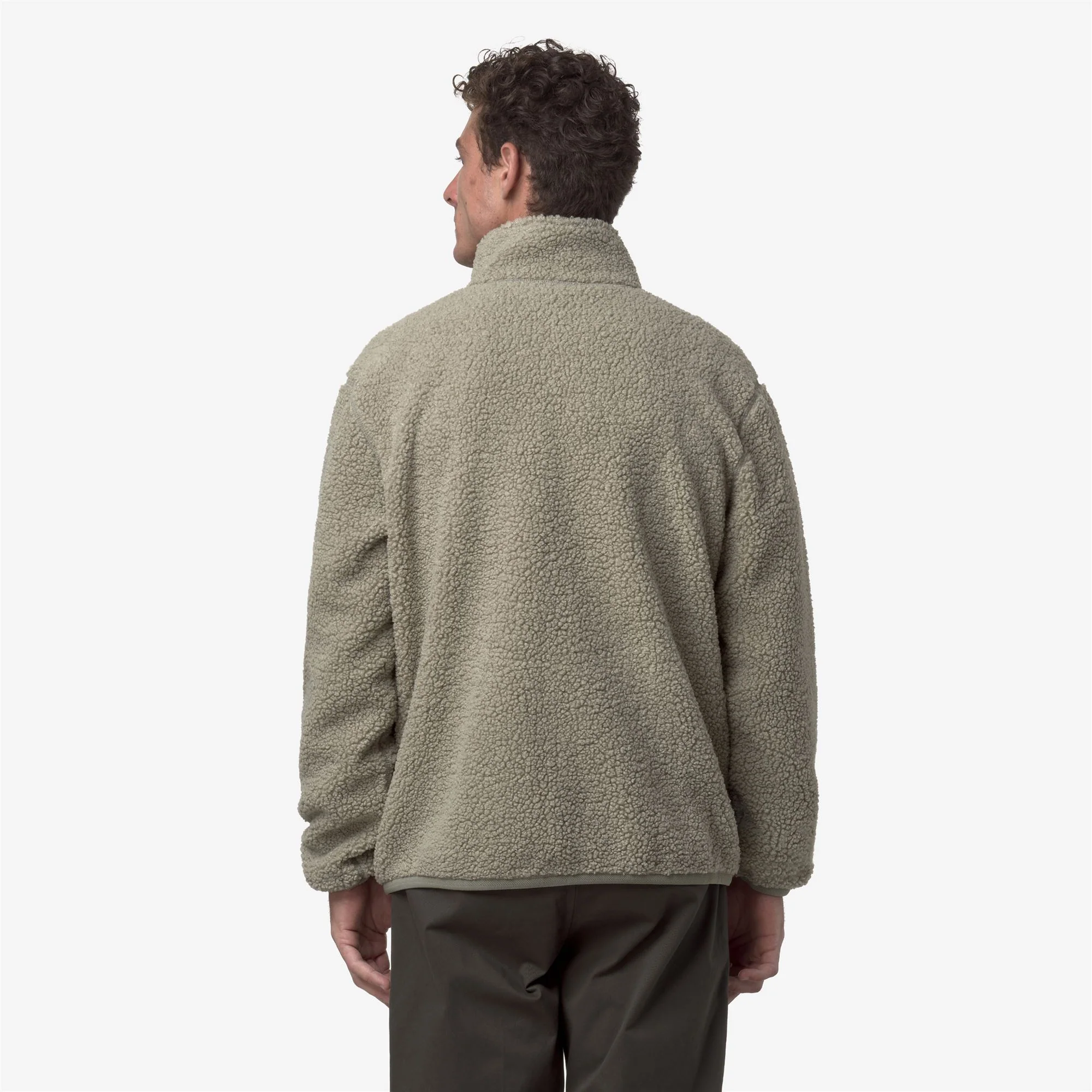 PASCAL SHERPA POLAR REVERSIBLE - Fleece - Jacket - Man - GREEN OAK-GREEN OAK - Image 6