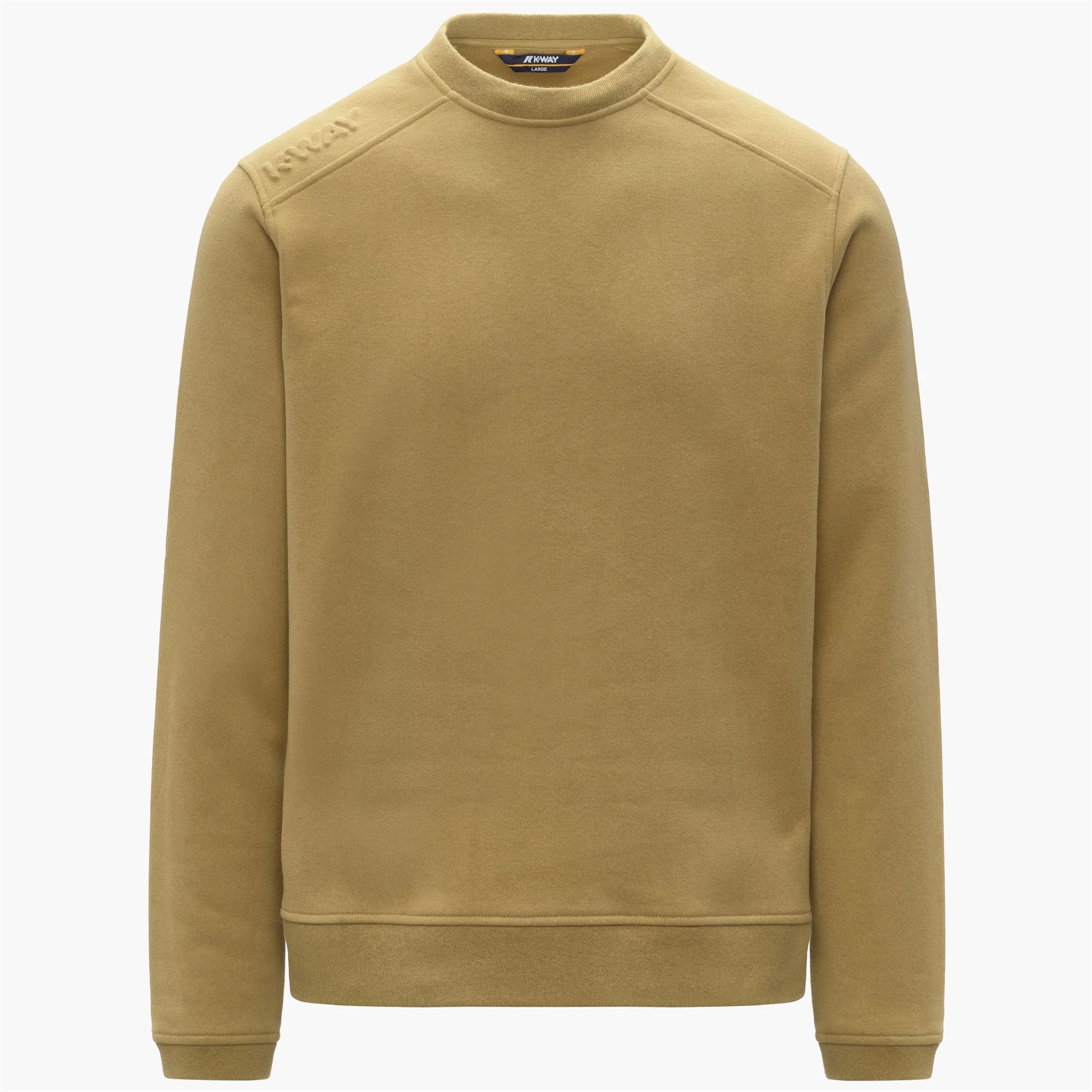PERRUEL COTTON CASHMERE - Fleece - Jumper - Man - BEIGE SEED