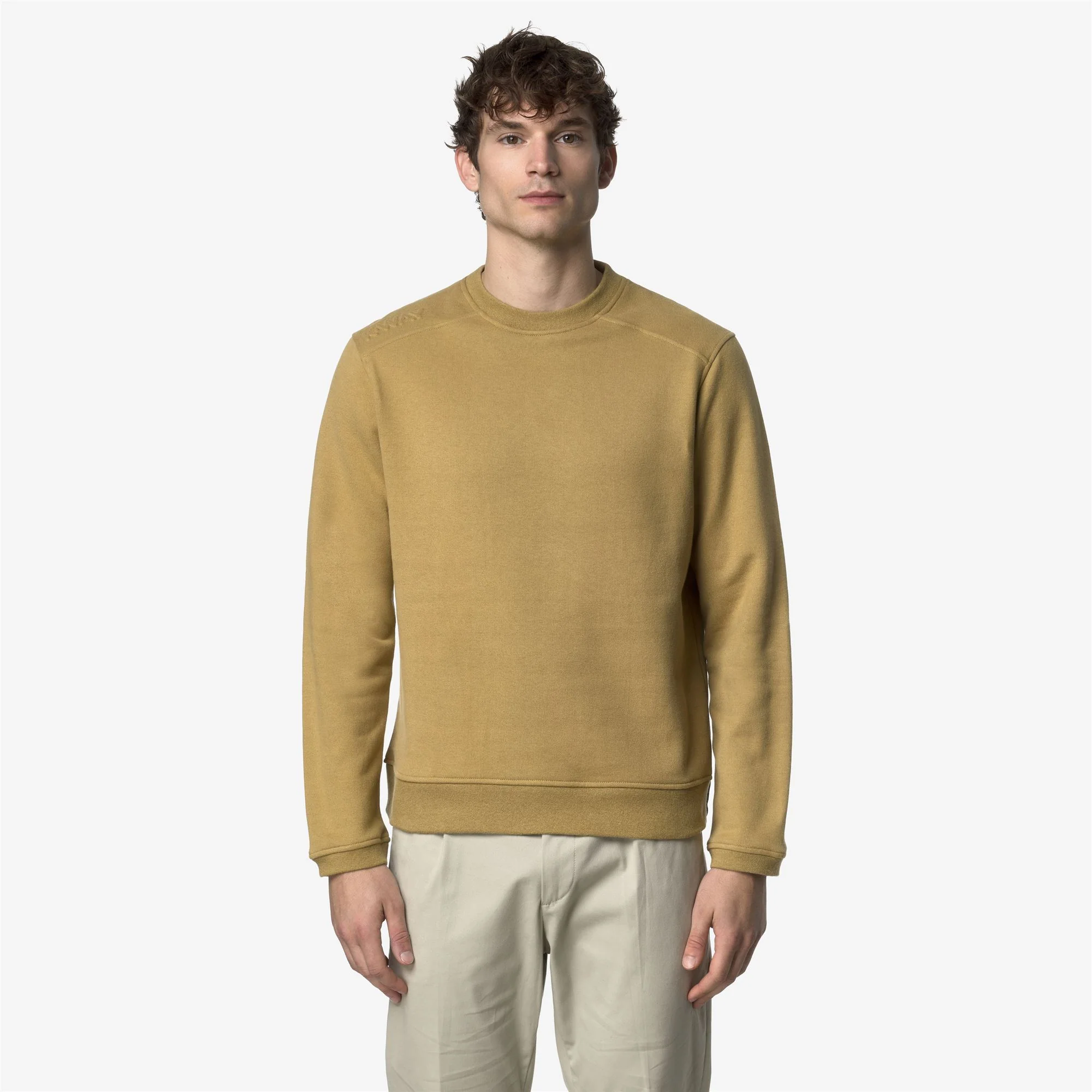 PERRUEL COTTON CASHMERE - Fleece - Jumper - Man - BEIGE SEED - Image 3