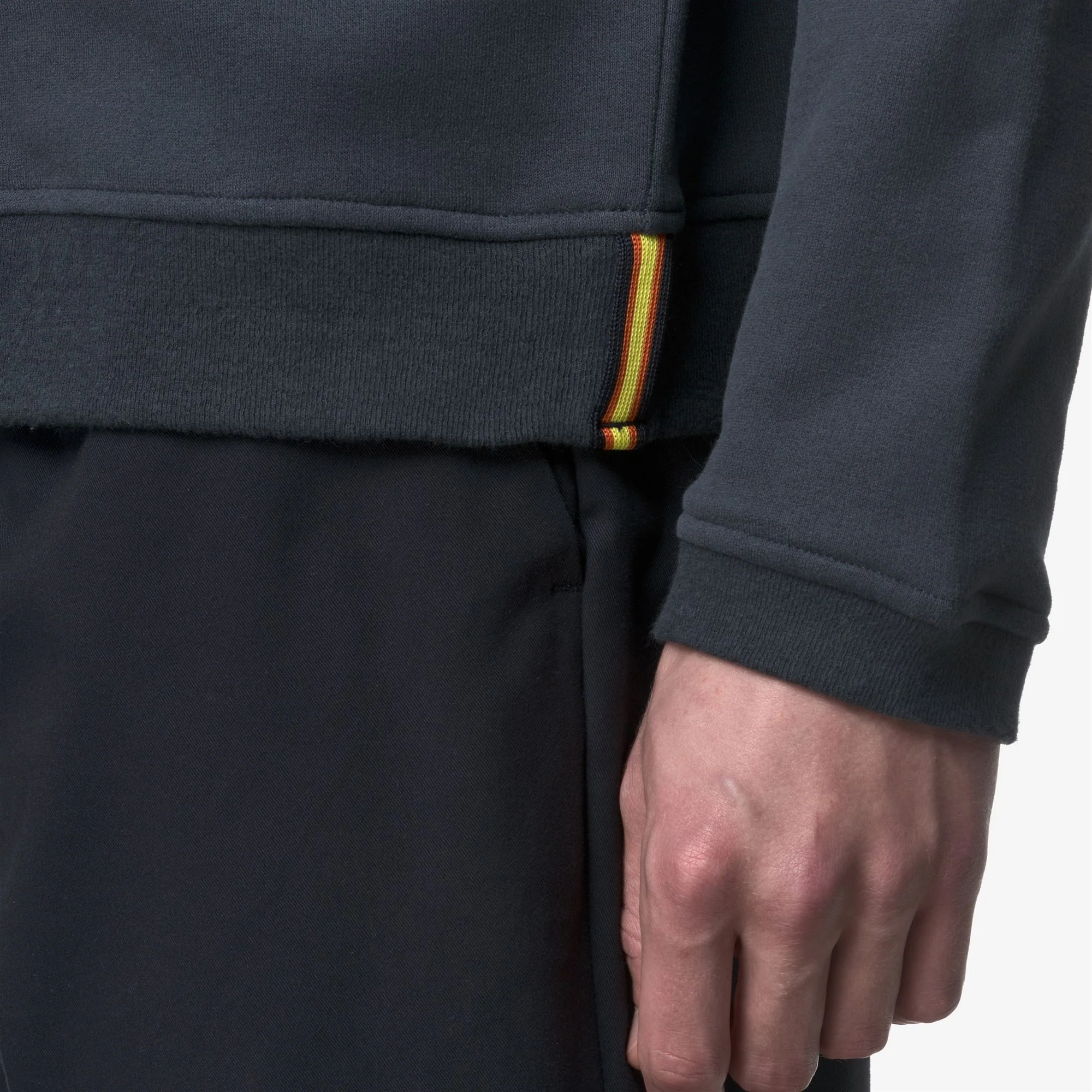 PERRUEL COTTON CASHMERE - Fleece - Jumper - Man - BLUE AIRFORCE - Image 2