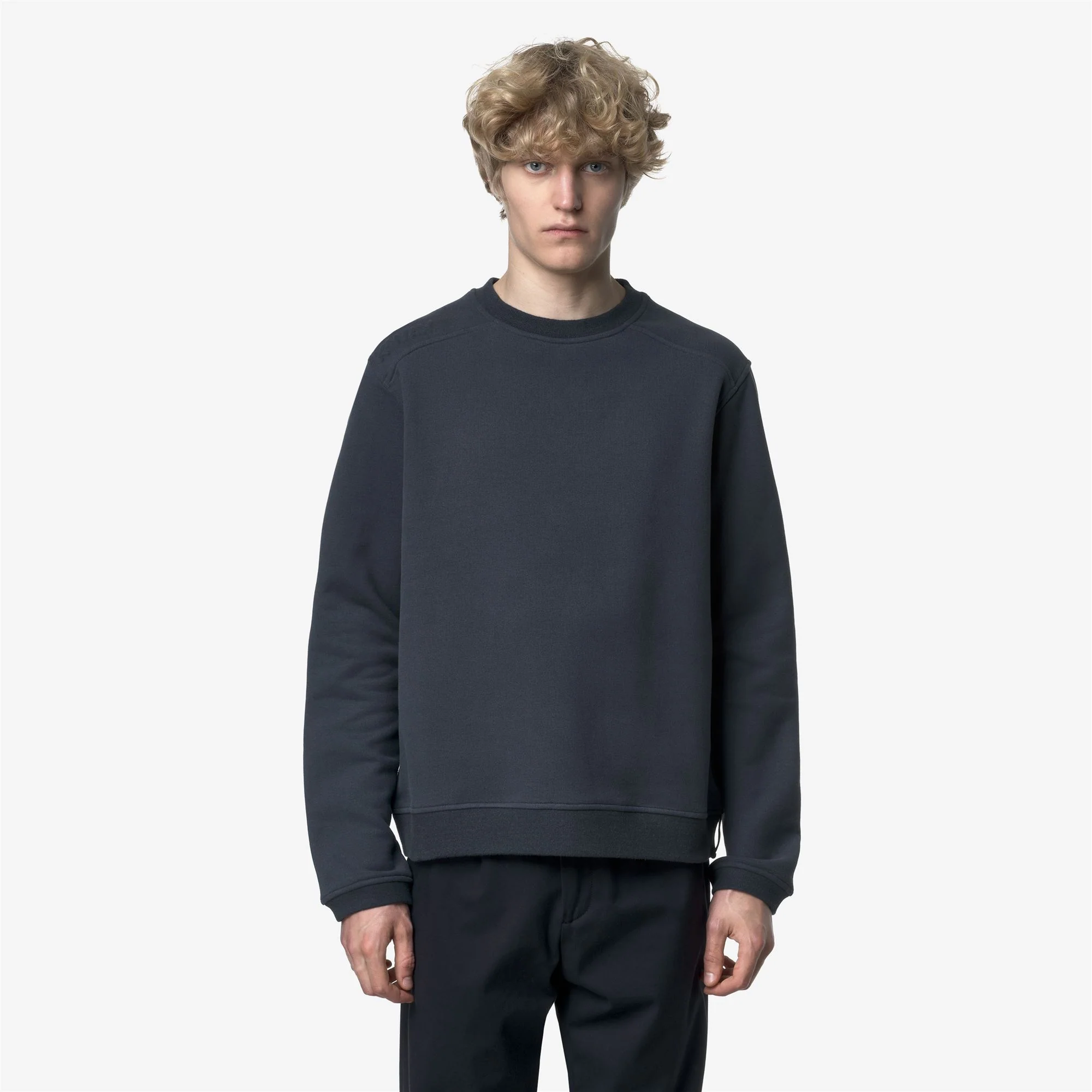 PERRUEL COTTON CASHMERE - Fleece - Jumper - Man - BLUE AIRFORCE - Image 3