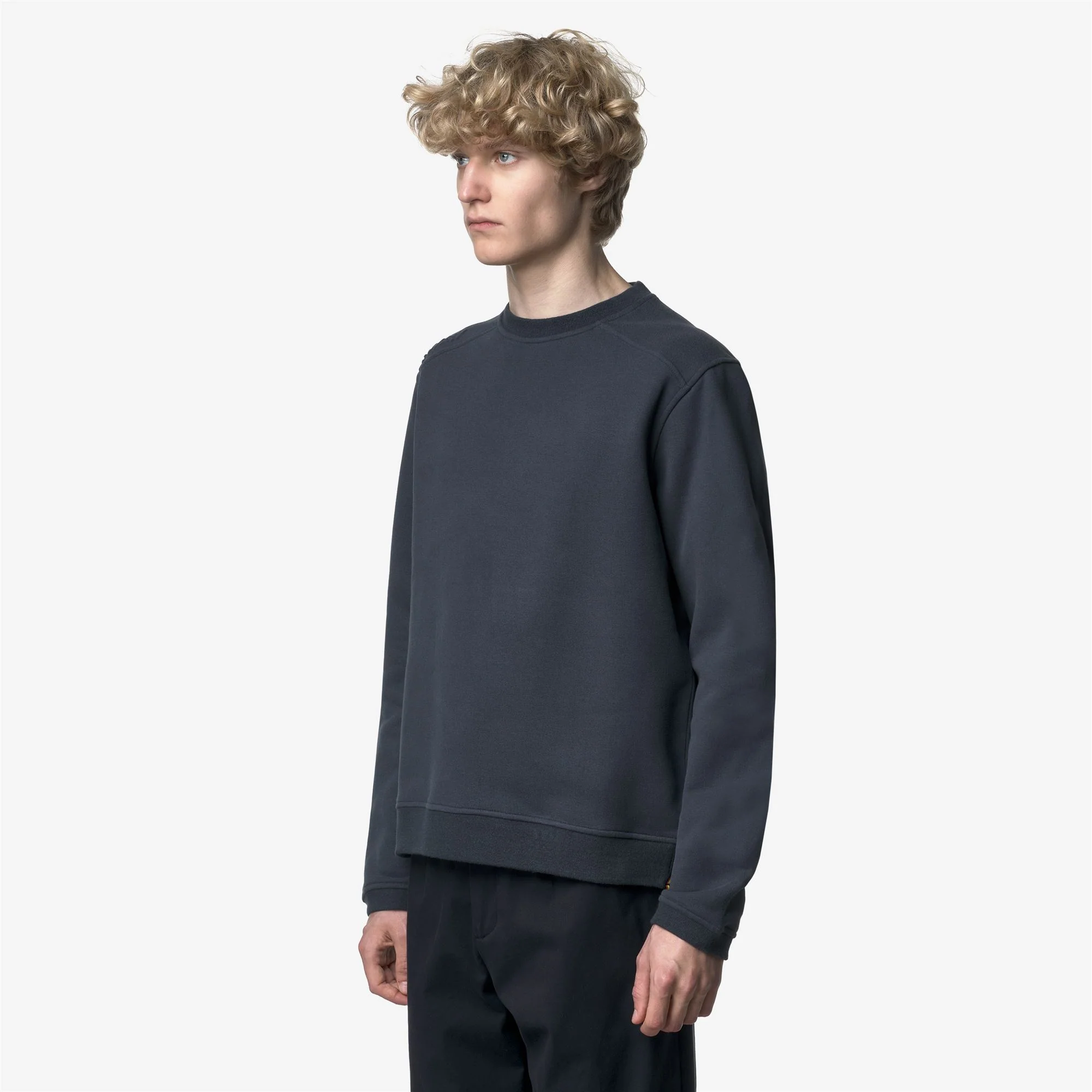 PERRUEL COTTON CASHMERE - Fleece - Jumper - Man - BLUE AIRFORCE - Image 4
