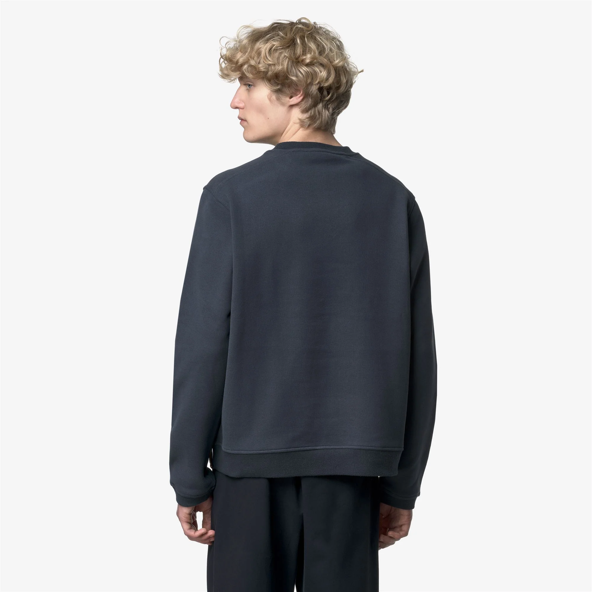 PERRUEL COTTON CASHMERE - Fleece - Jumper - Man - BLUE AIRFORCE - Image 5