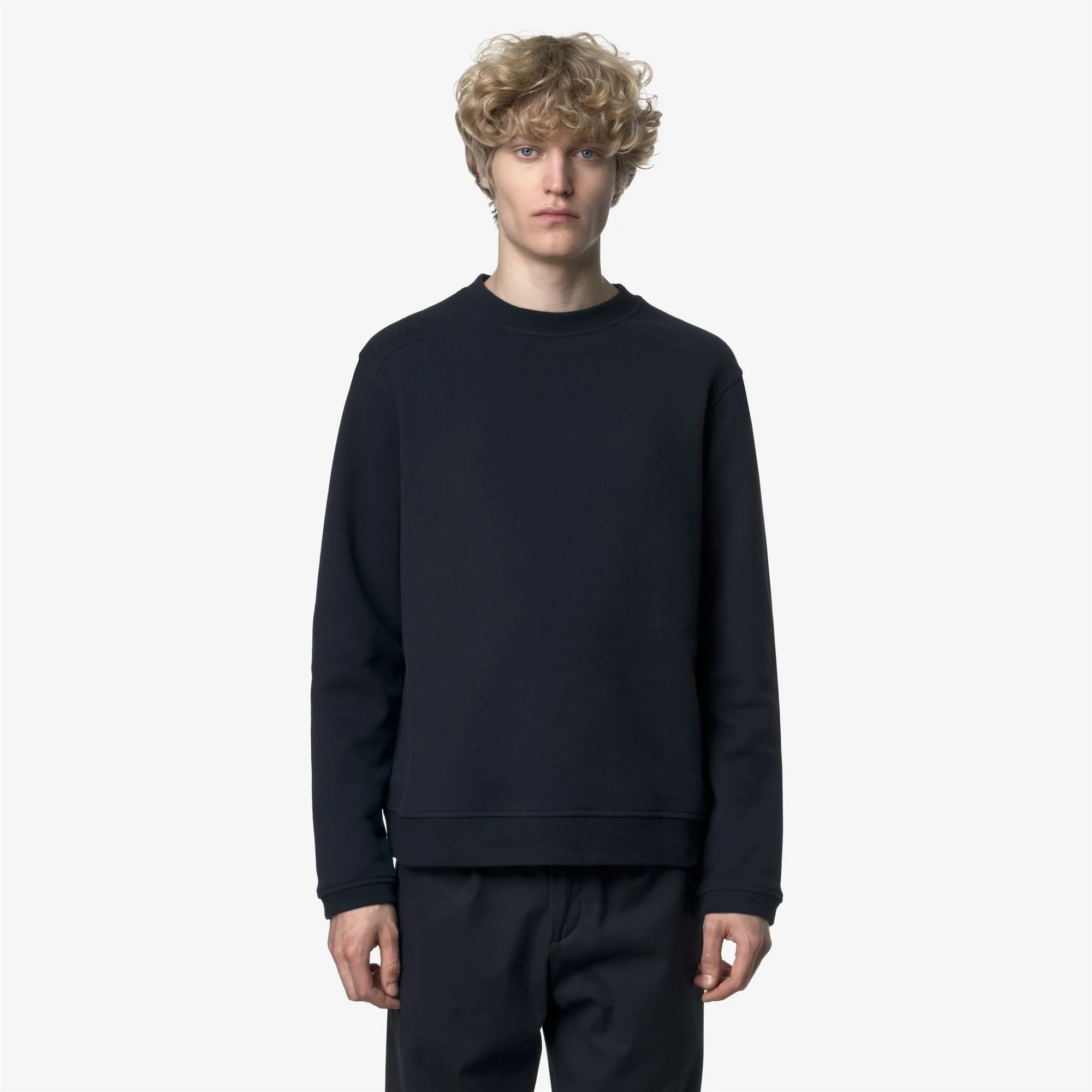PERRUEL COTTON CASHMERE - Fleece - Jumper - Man - BLUE DEPTH - Image 3