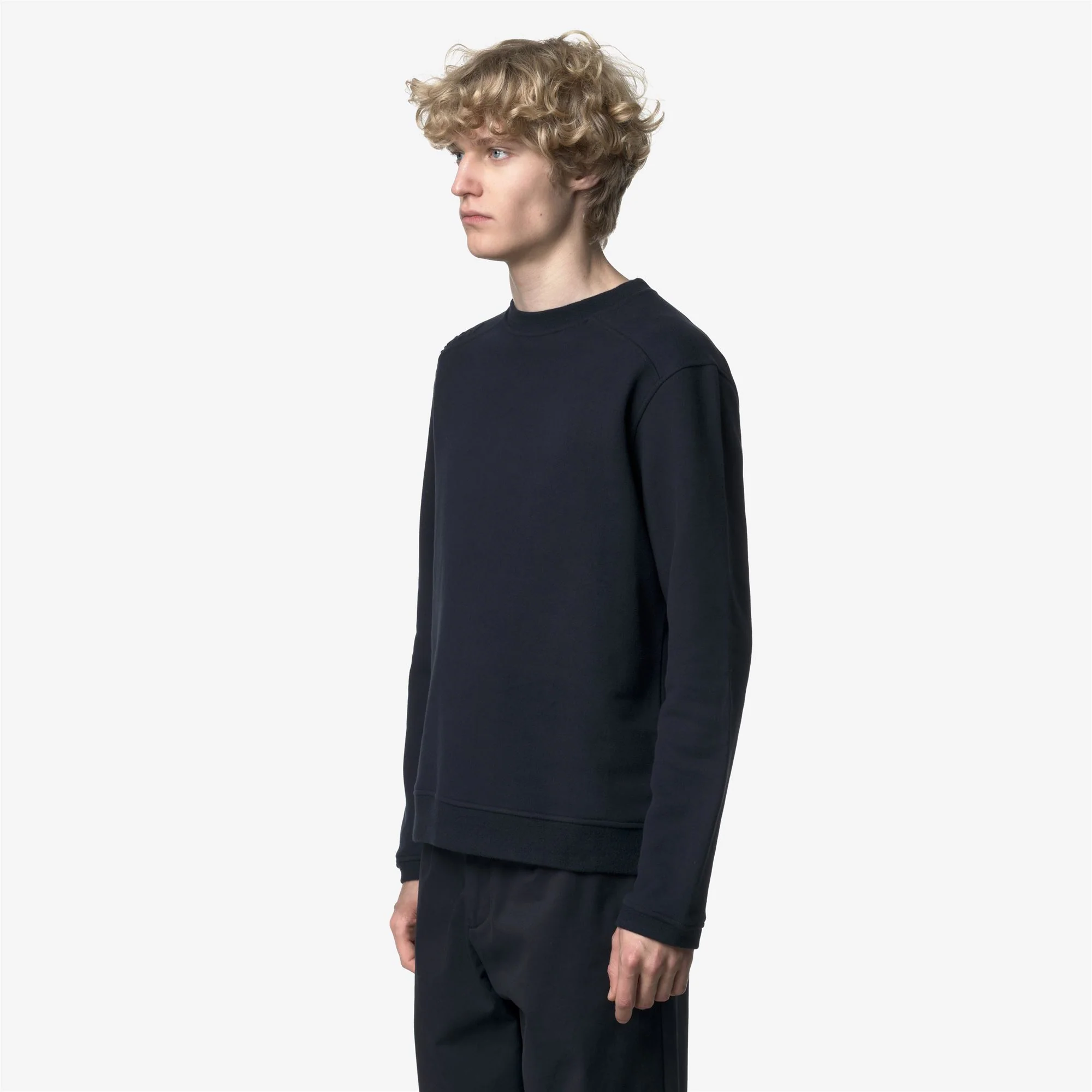 PERRUEL COTTON CASHMERE - Fleece - Jumper - Man - BLUE DEPTH - Image 4