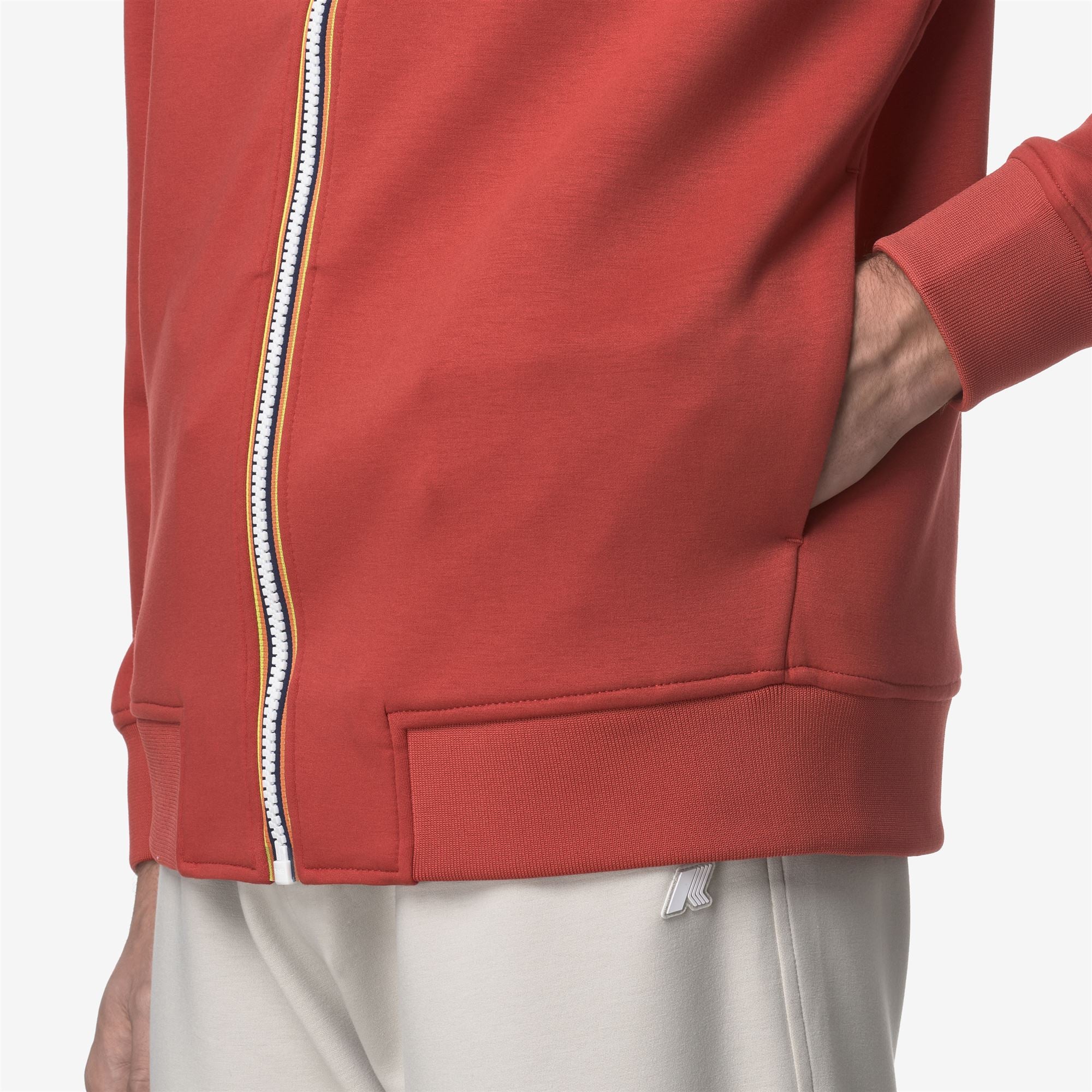 RAINER LIGHT SPACER - Fleece - Jacket - Man - RED JASPER - Image 2