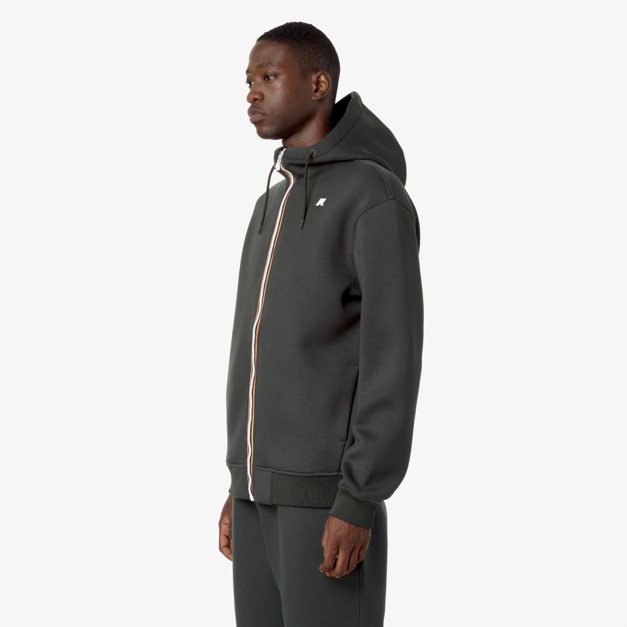 RAINER SPACER - Fleece - Jacket - Man - GREEN BLACKISH - Image 4