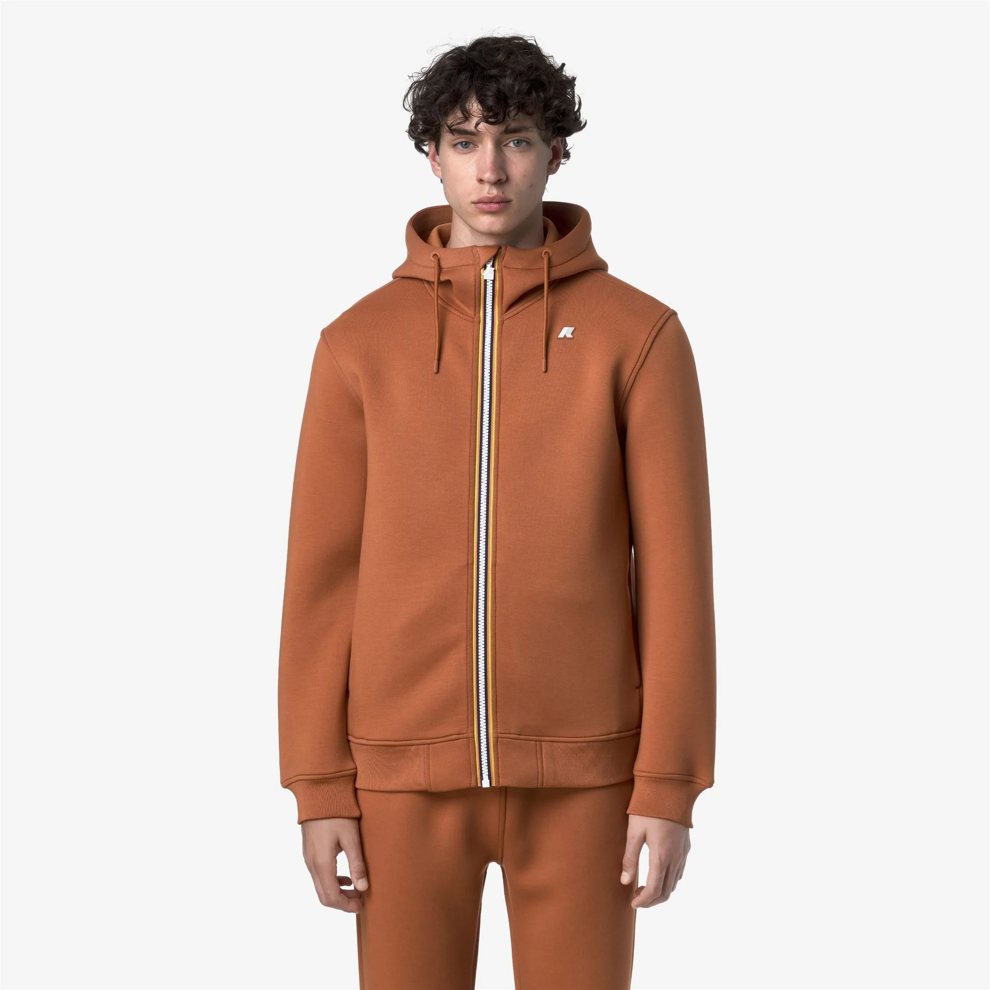 RAINER SPACER - Fleece - Jacket - Man - ORANGE ADOBE - Image 3