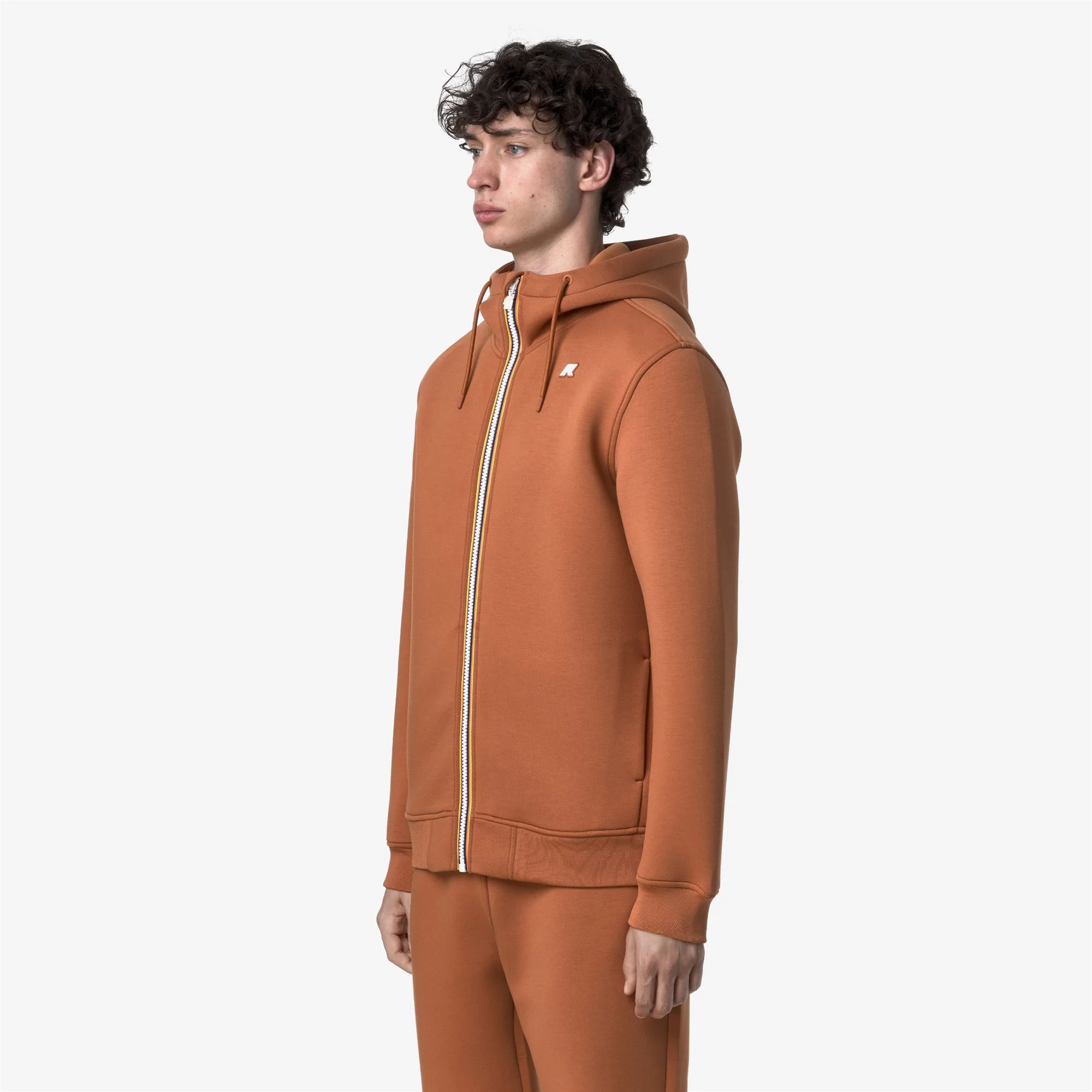 RAINER SPACER - Fleece - Jacket - Man - ORANGE ADOBE - Image 4