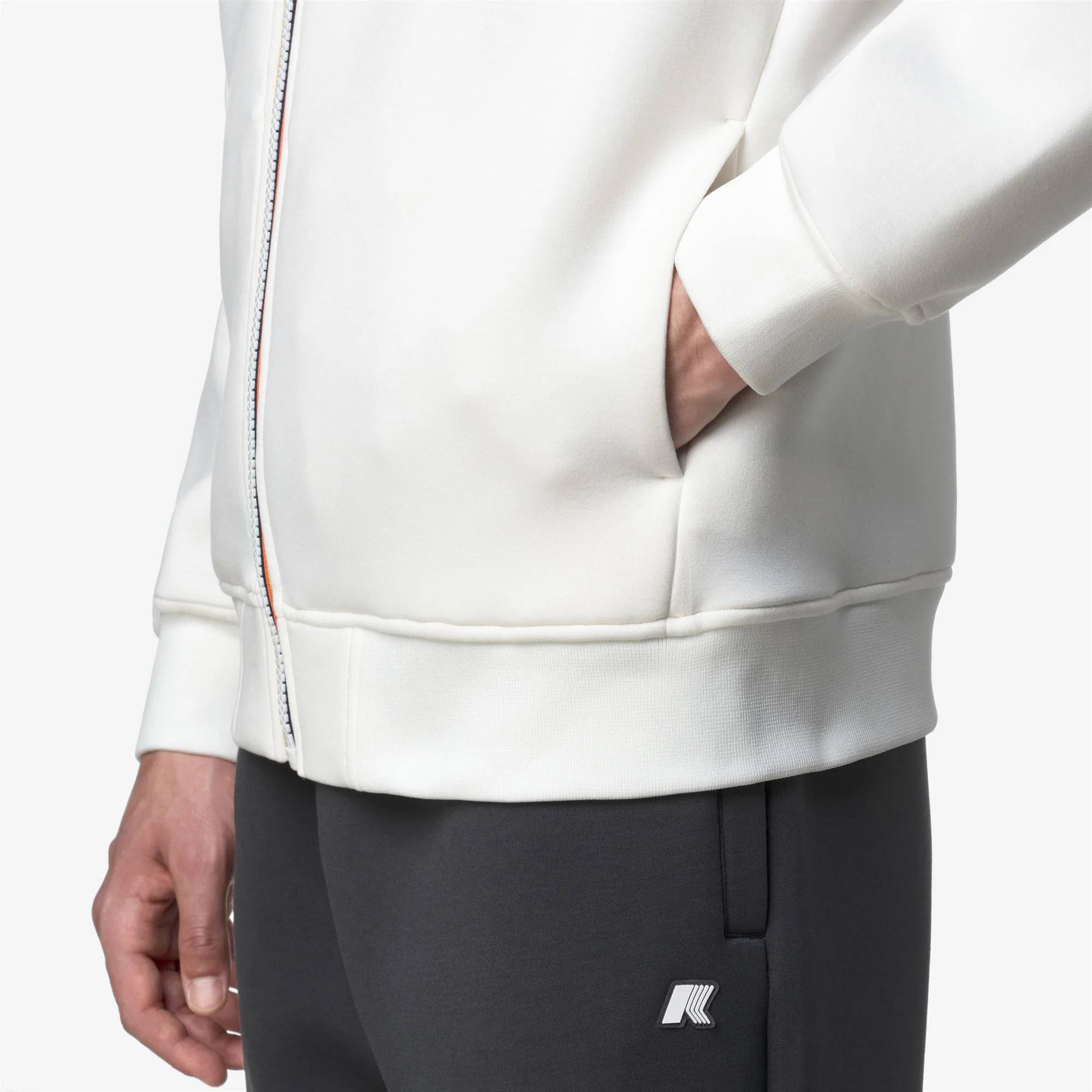 RAINER SPACER - Fleece - Jacket - Man - WHITE GARDENIA - Image 2