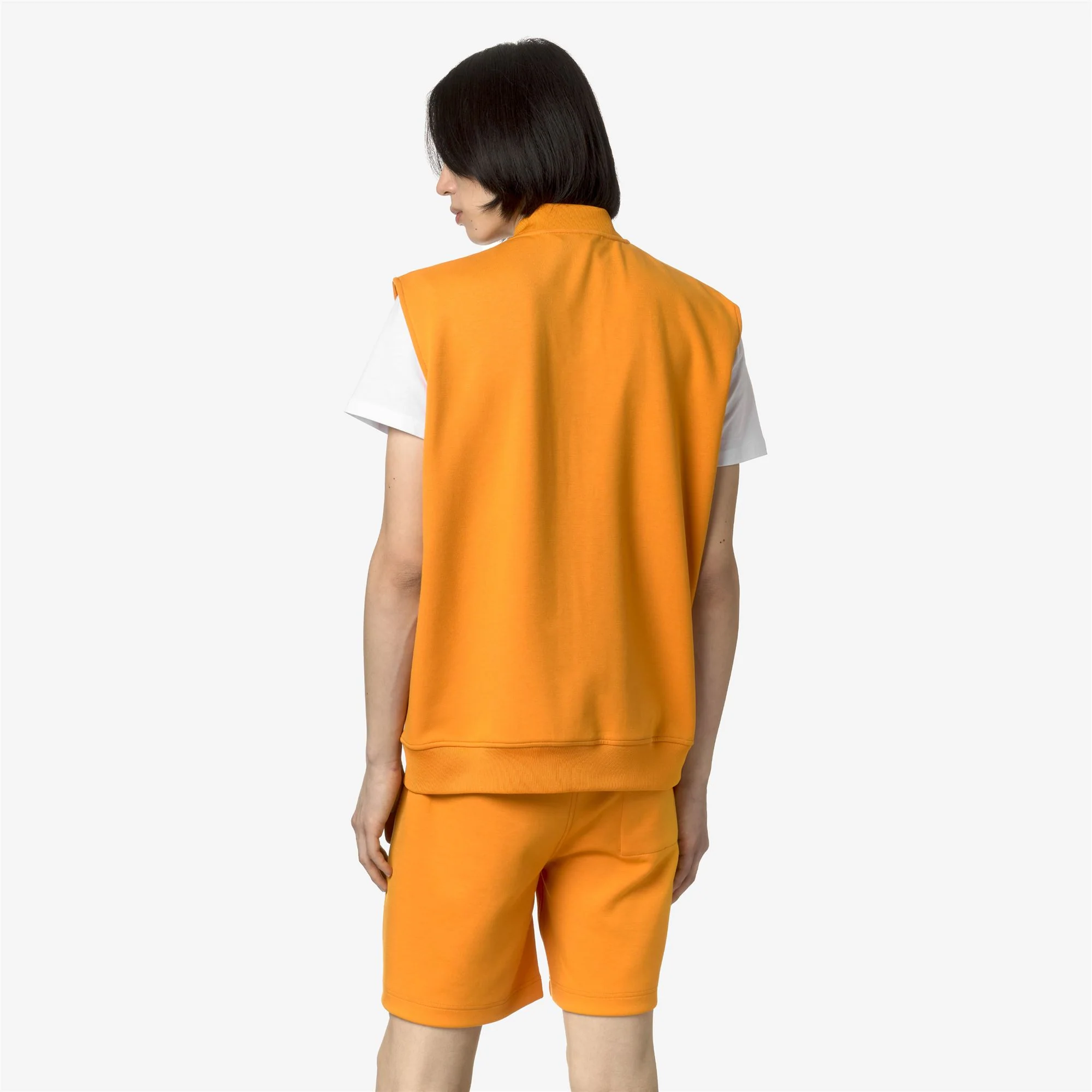 SANDOR LIGHT SPACER - Fleece - Vest - Man - ORANGE MD - Image 5