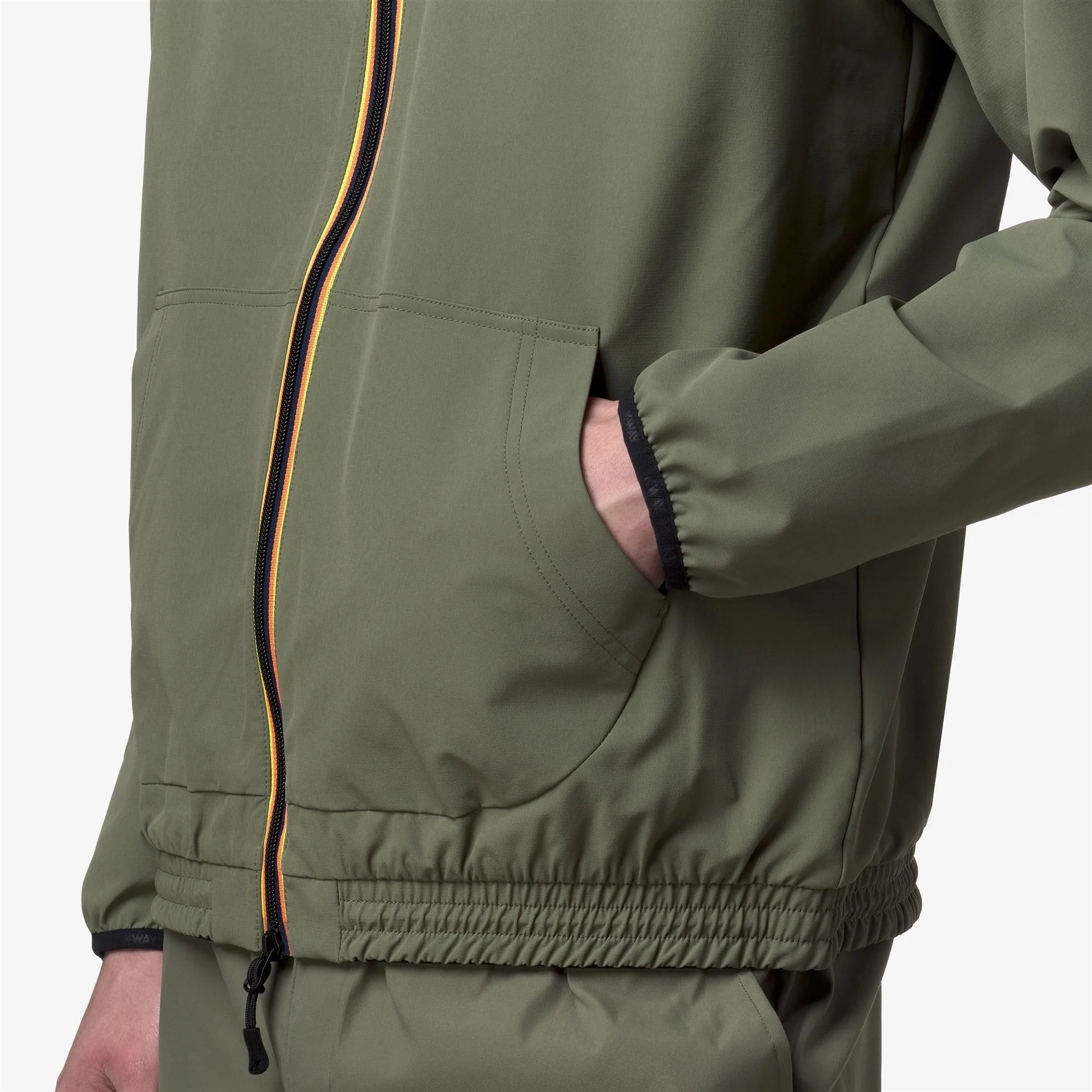 SIA - Fleece - Jacket - Man - GREEN LICHEN - Image 2