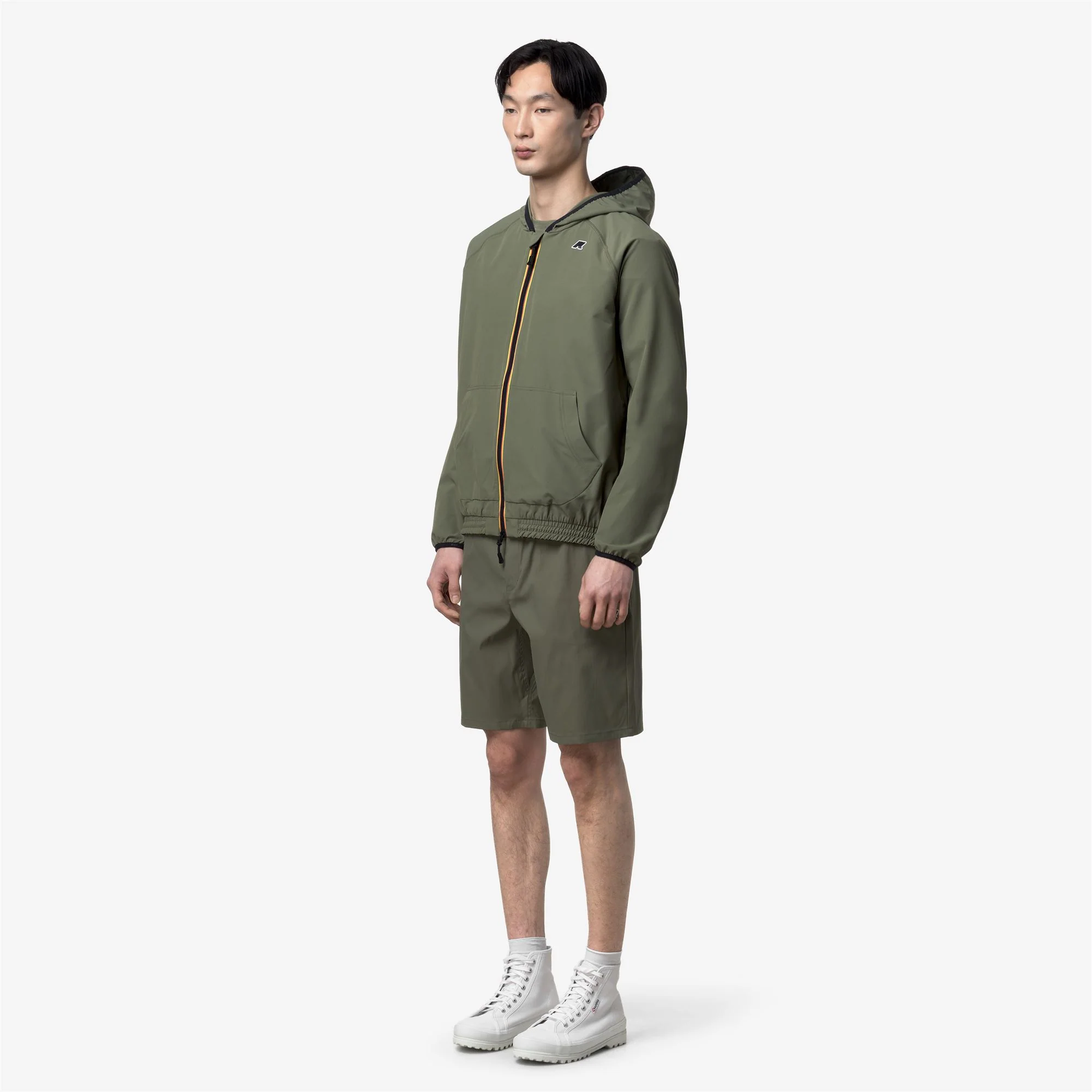 SIA - Fleece - Jacket - Man - GREEN LICHEN - Image 4