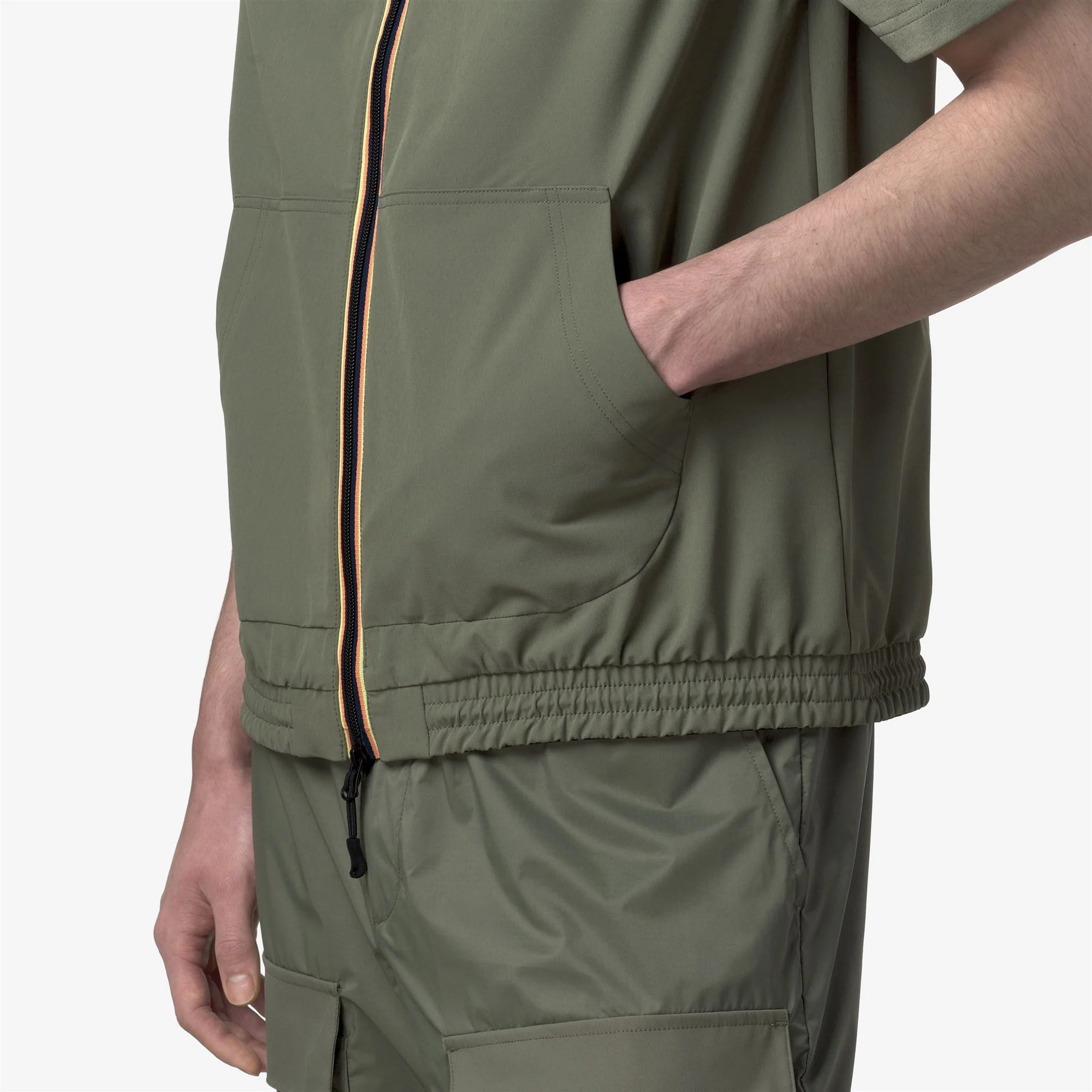SISEL - Fleece - Jumper - Man - GREEN LICHEN - Image 2