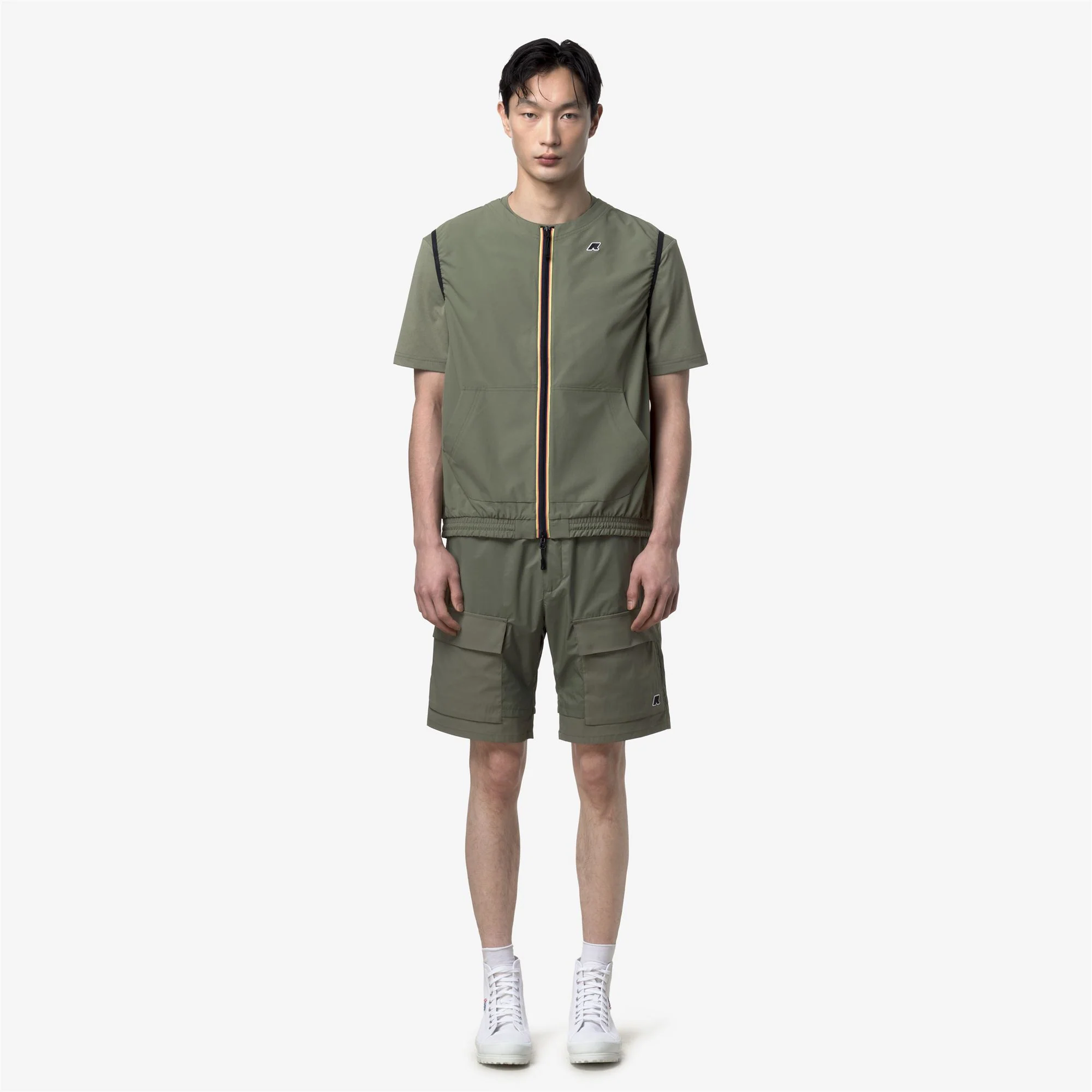 SISEL - Fleece - Jumper - Man - GREEN LICHEN - Image 3