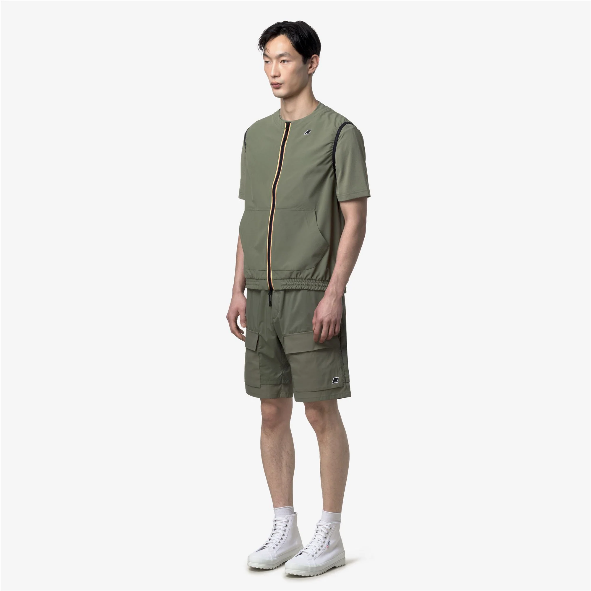 SISEL - Fleece - Jumper - Man - GREEN LICHEN - Image 4