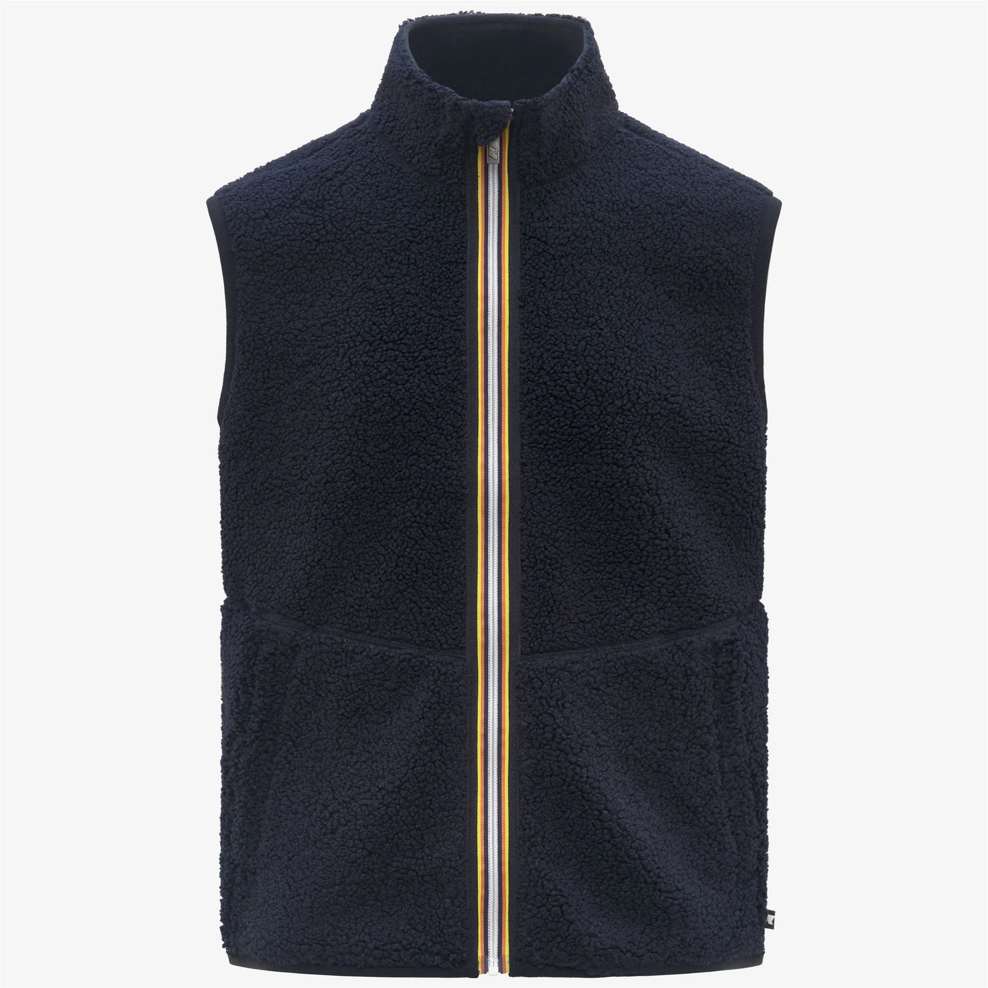 YANNICK SHERPA POLAR REVERSIBLE - Fleece - Vest - Man - BLUE DEPTH-BLUE DEPTH