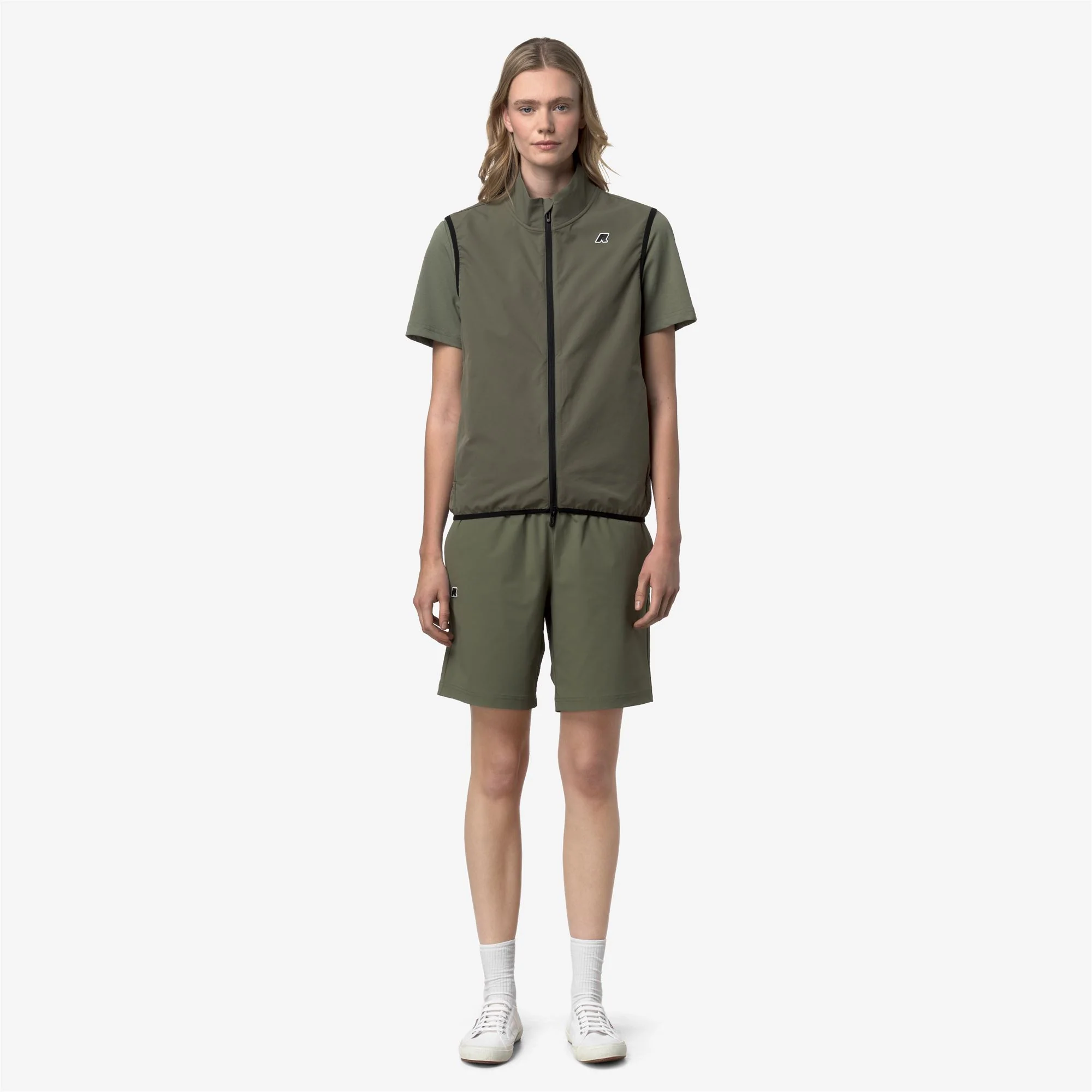 FLANER TRAVEL - Fleece - Vest - Unisex - GREEN LICHEN - Image 4