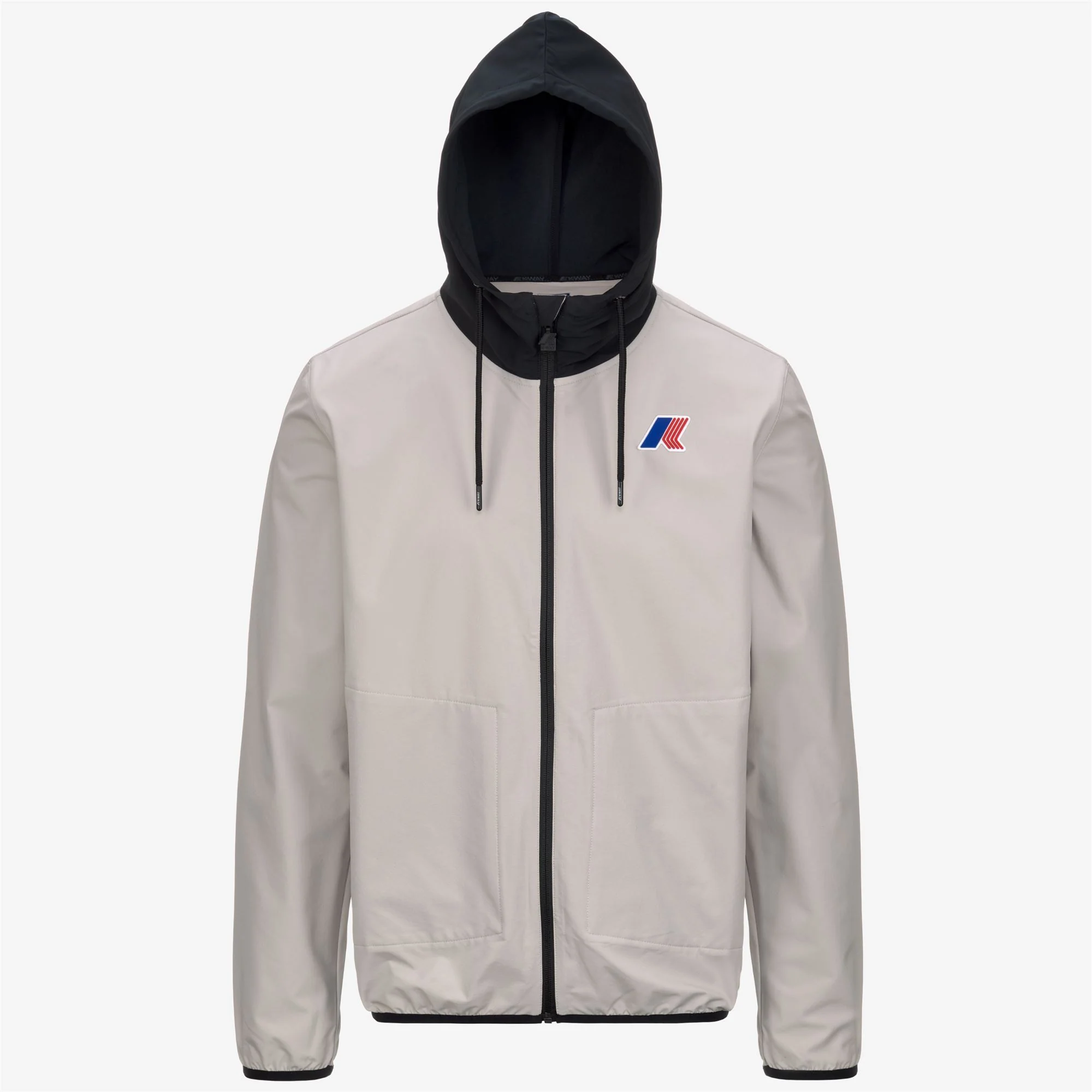JUNO LF - Fleece - Jacket - Unisex - BEIGE L-BLACK P