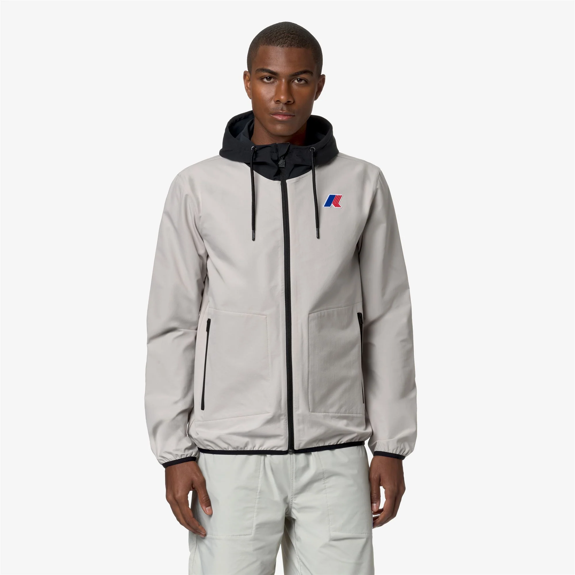 JUNO LF - Fleece - Jacket - Unisex - BEIGE L-BLACK P - Image 4