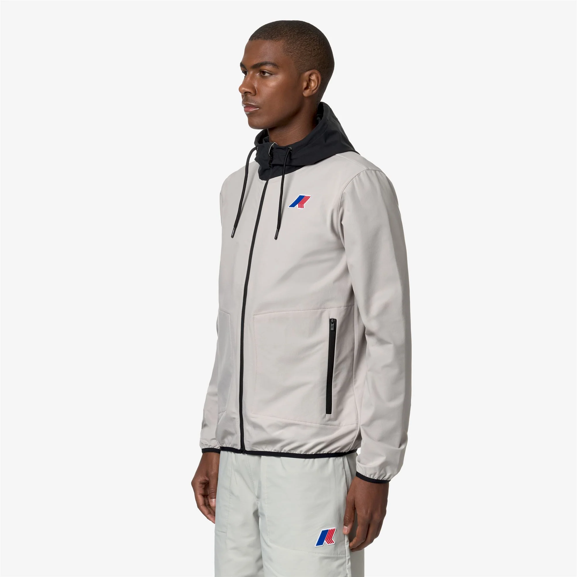 JUNO LF - Fleece - Jacket - Unisex - BEIGE L-BLACK P - Image 5