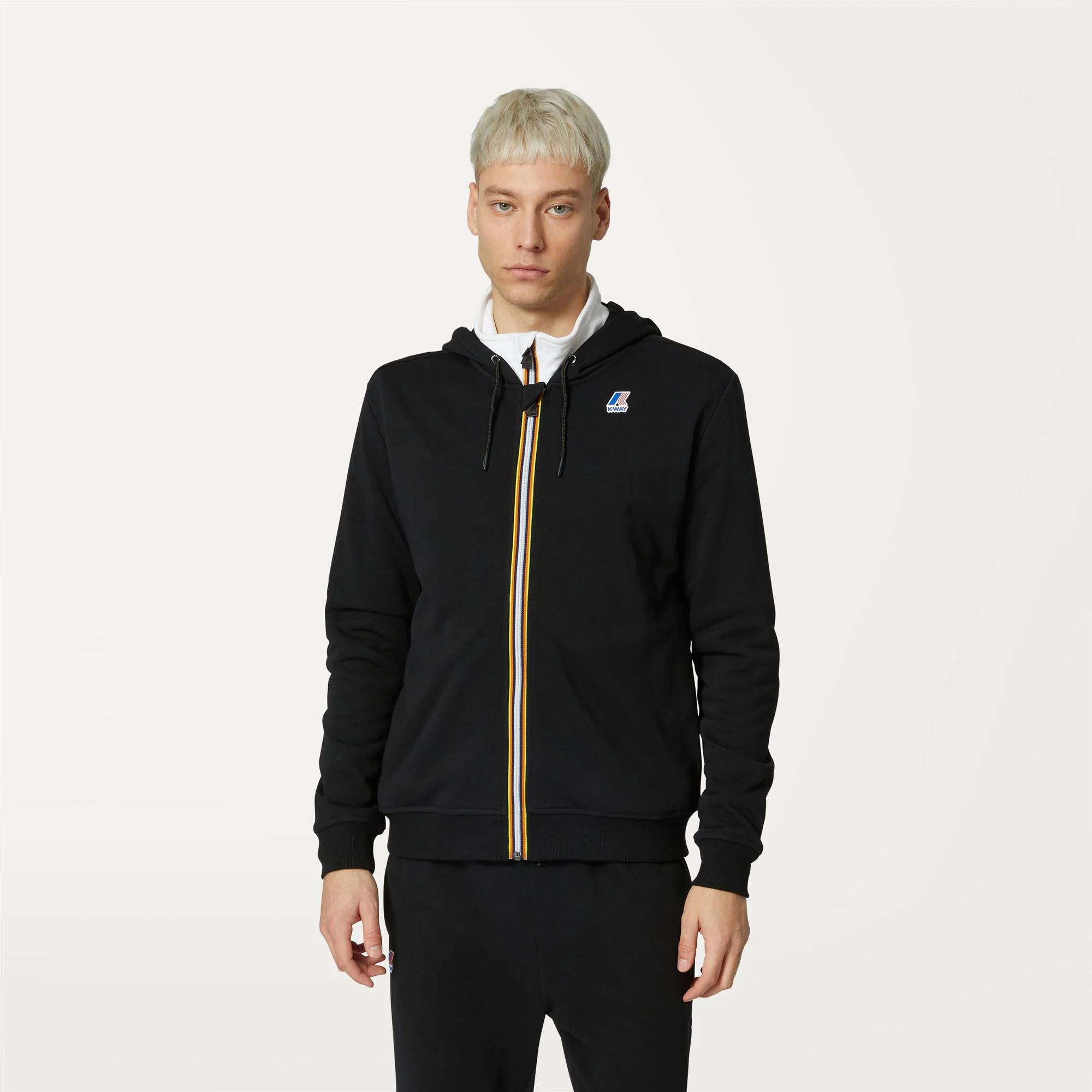 ARNEL POLY COTTON - Fleece - Jacket - Unisex - BLACK PURE - Image 3