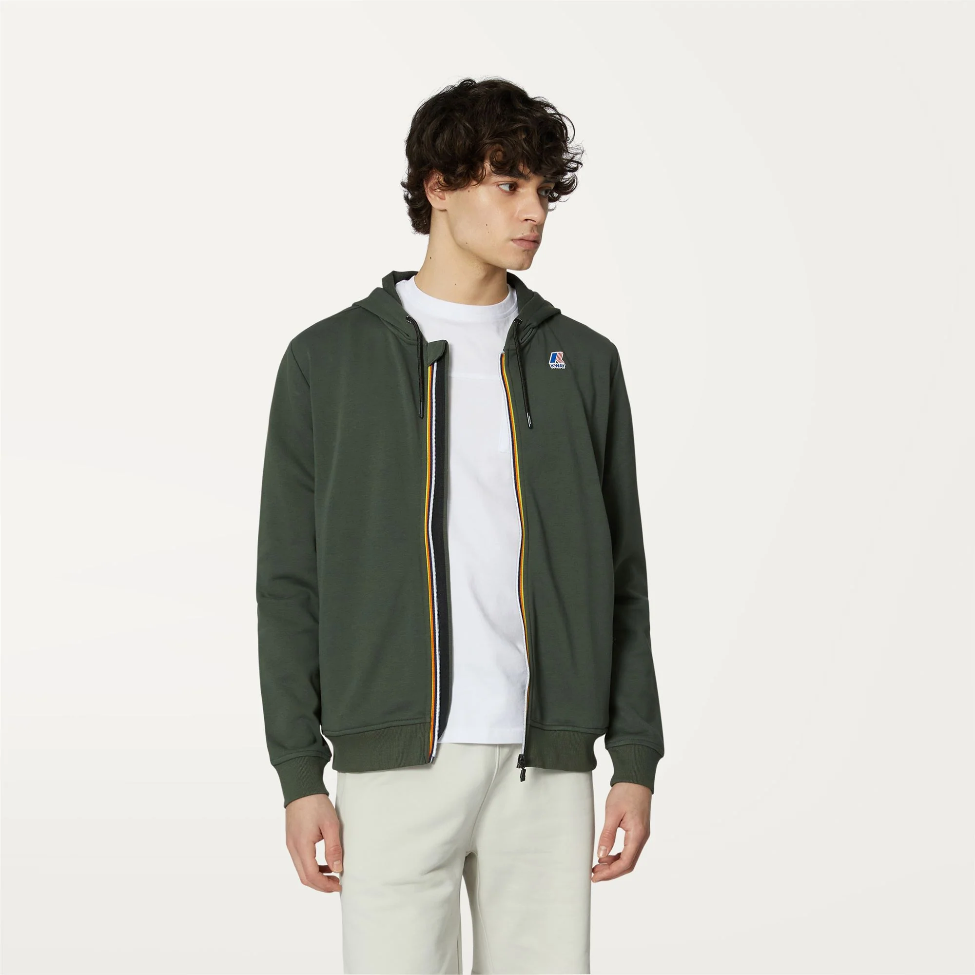 ARNEL POLY COTTON - Fleece - Jacket - Unisex - GREEN BLACKISH - Image 3