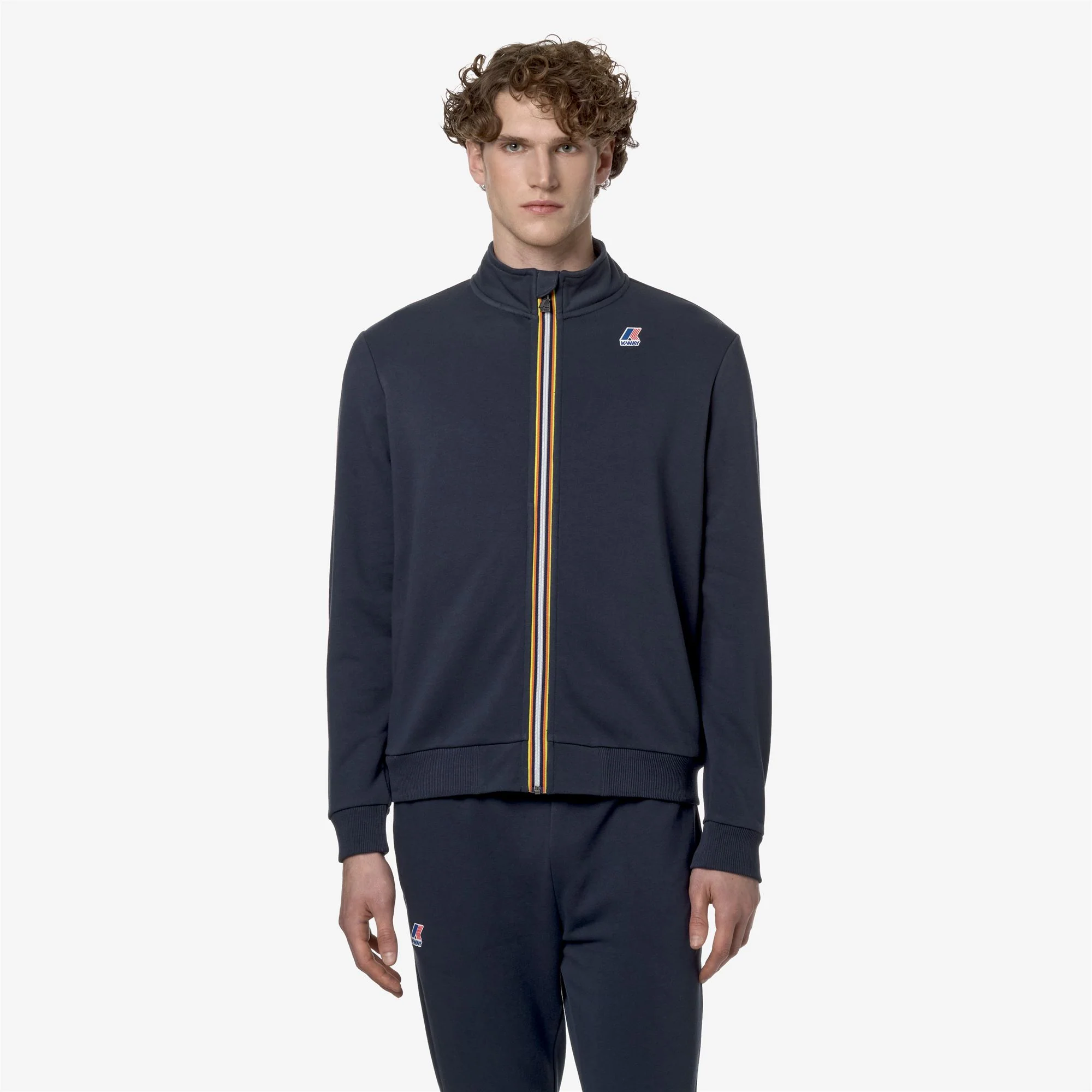 AUGUR POLY COTTON - Fleece - Jacket - Unisex - BLUE DEPTH - Image 3