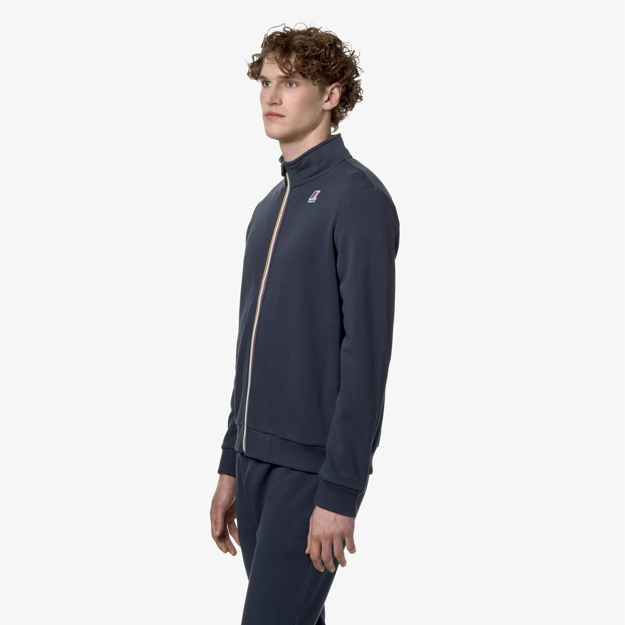 AUGUR POLY COTTON - Fleece - Jacket - Unisex - BLUE DEPTH - Image 4