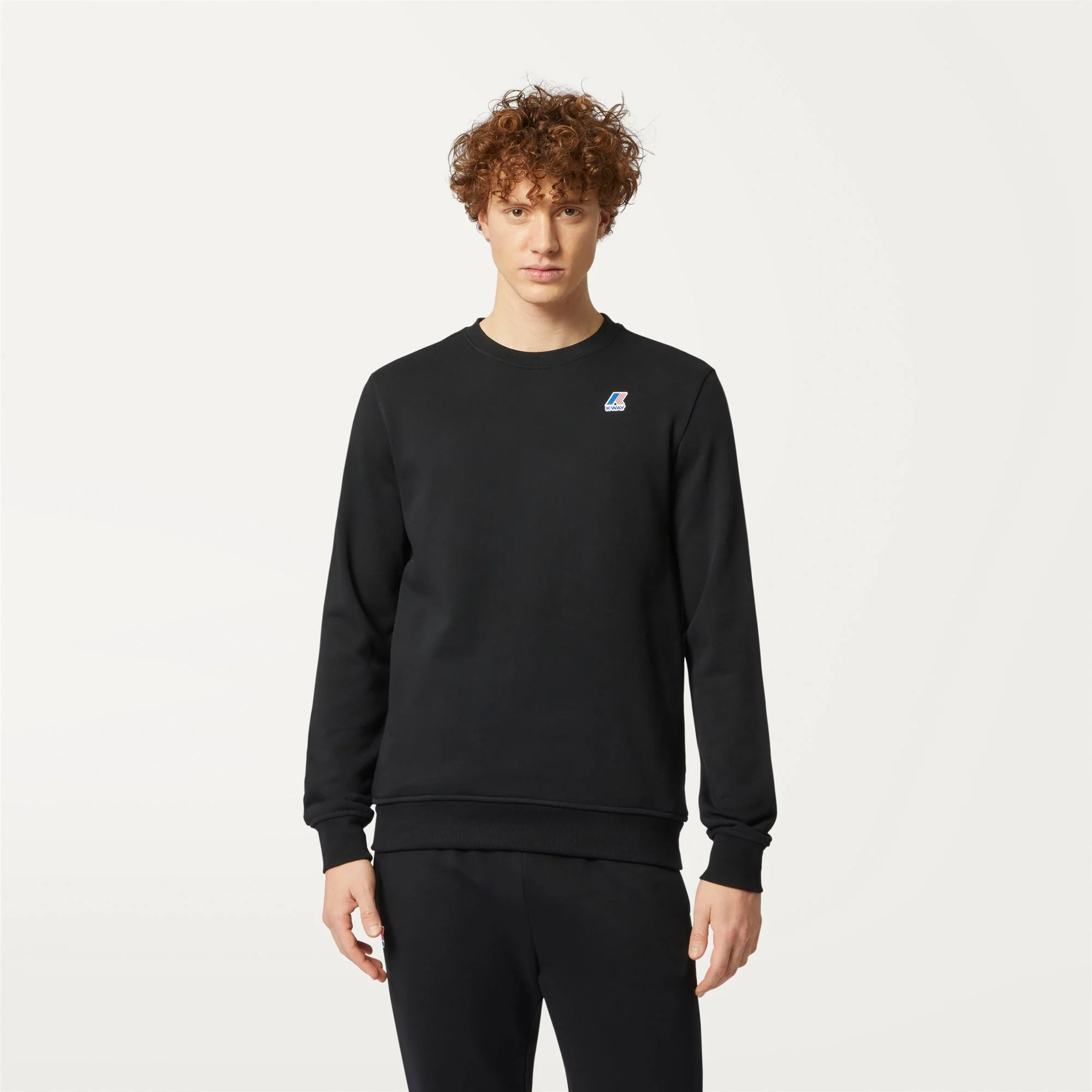 LE VRAI AUGUSTE POLY COTTON - Fleece - Jumper - Unisex - BLACK PURE - Image 3