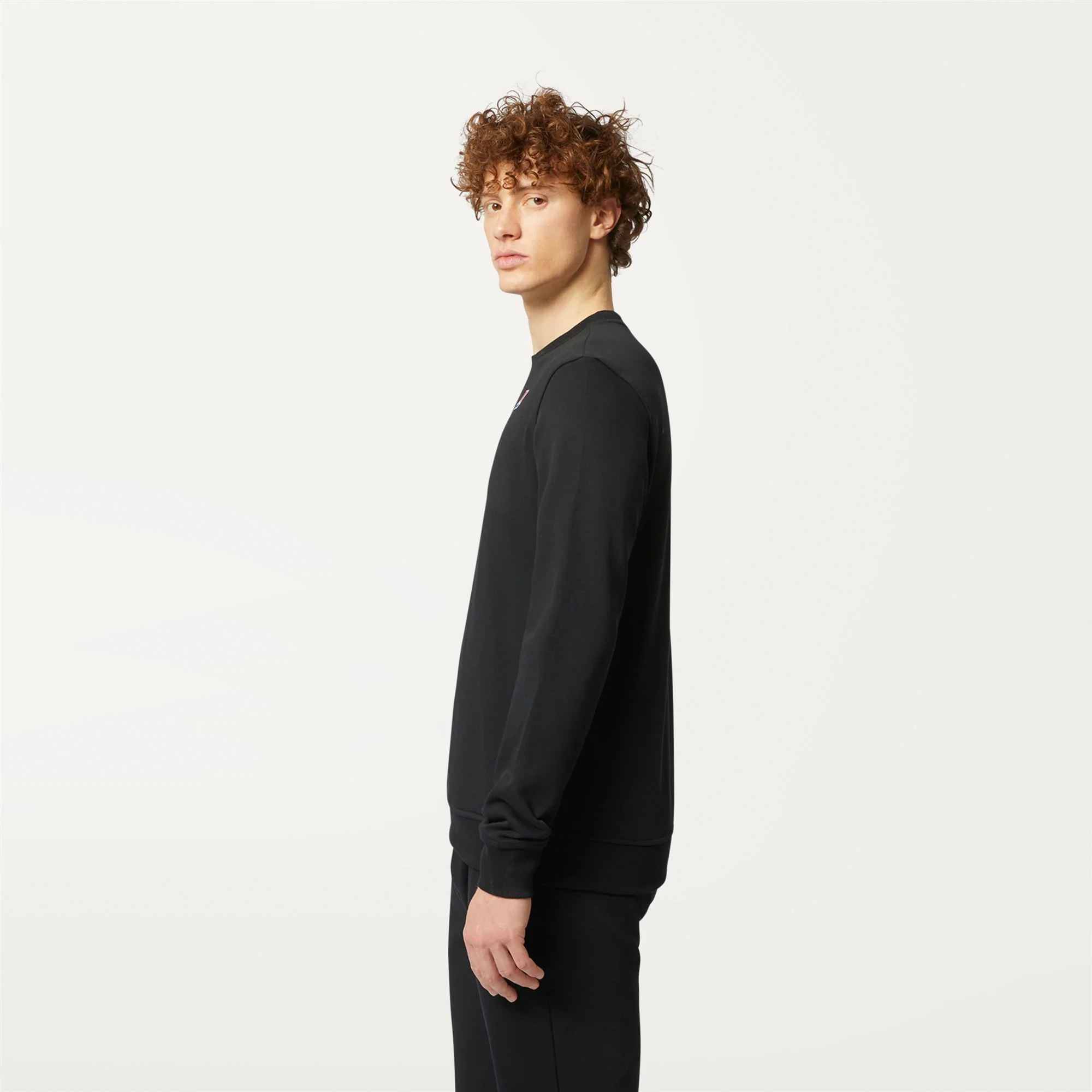 LE VRAI AUGUSTE POLY COTTON - Fleece - Jumper - Unisex - BLACK PURE - Image 4