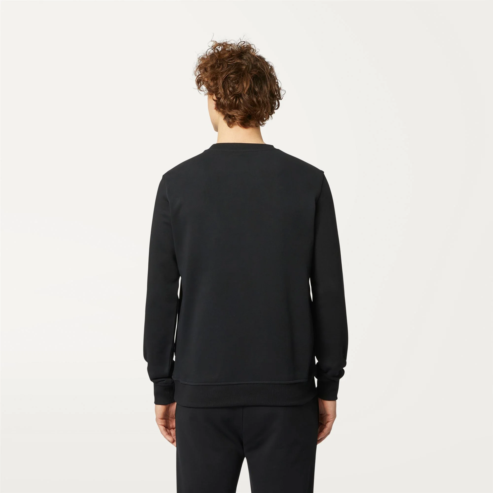 LE VRAI AUGUSTE POLY COTTON - Fleece - Jumper - Unisex - BLACK PURE - Image 5