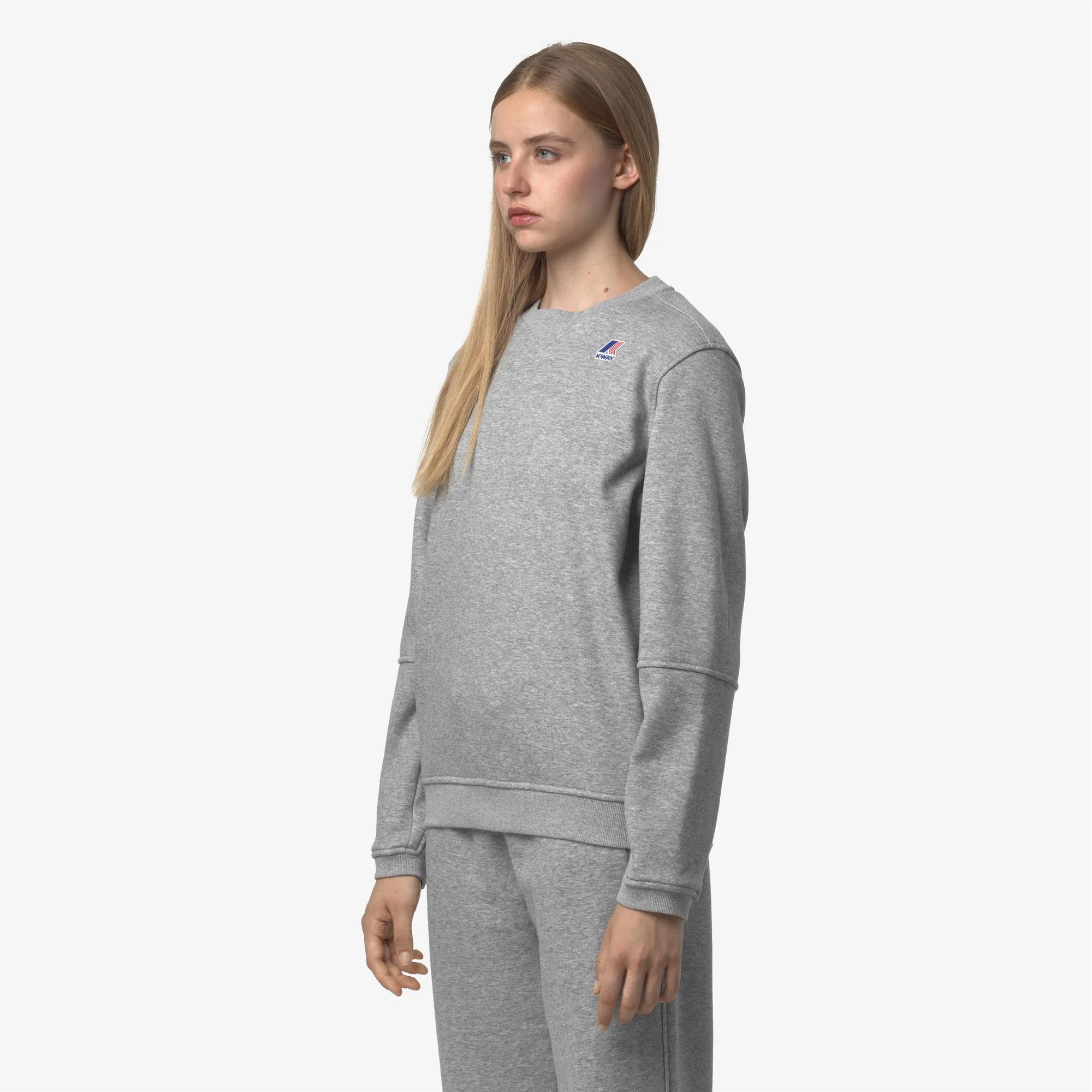 NAEL BRUSHED PC - Fleece - Jumper - Unisex - GREY MELANGE MID - Image 4