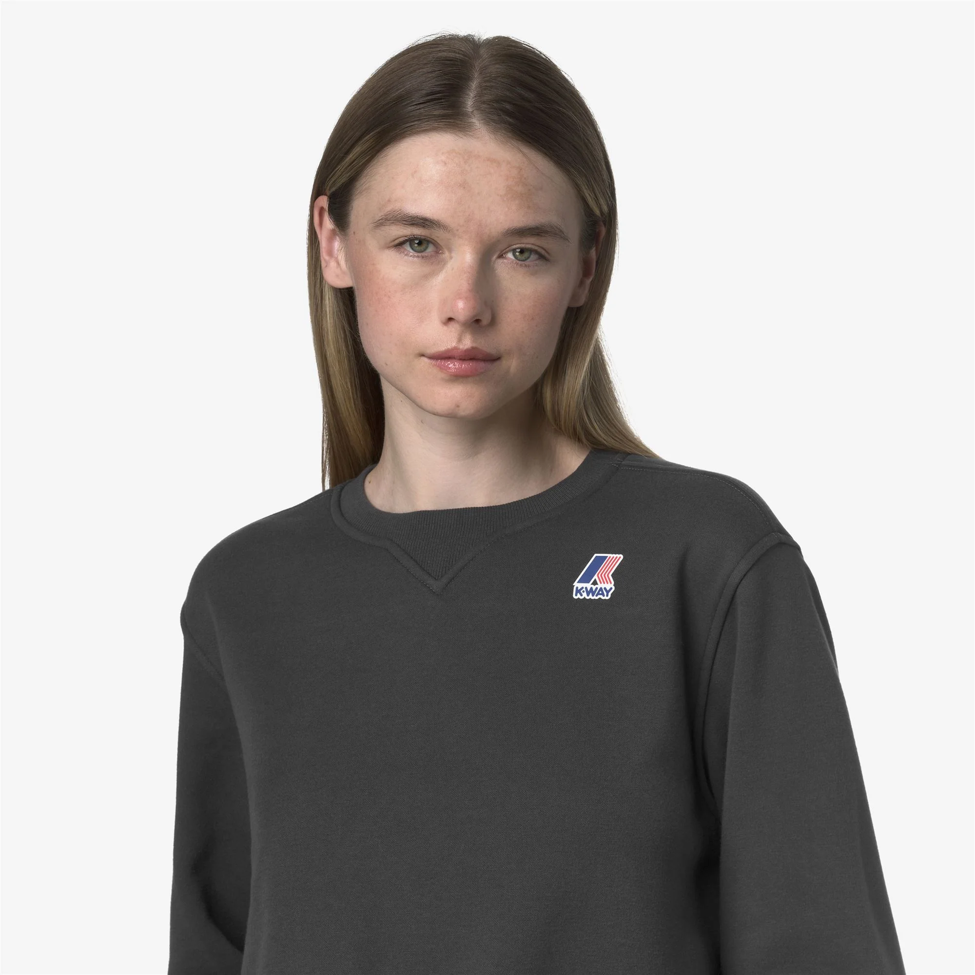NAEL BRUSHED PC - Fleece - Jumper - Unisex - GREY SHADOW DK - Image 2