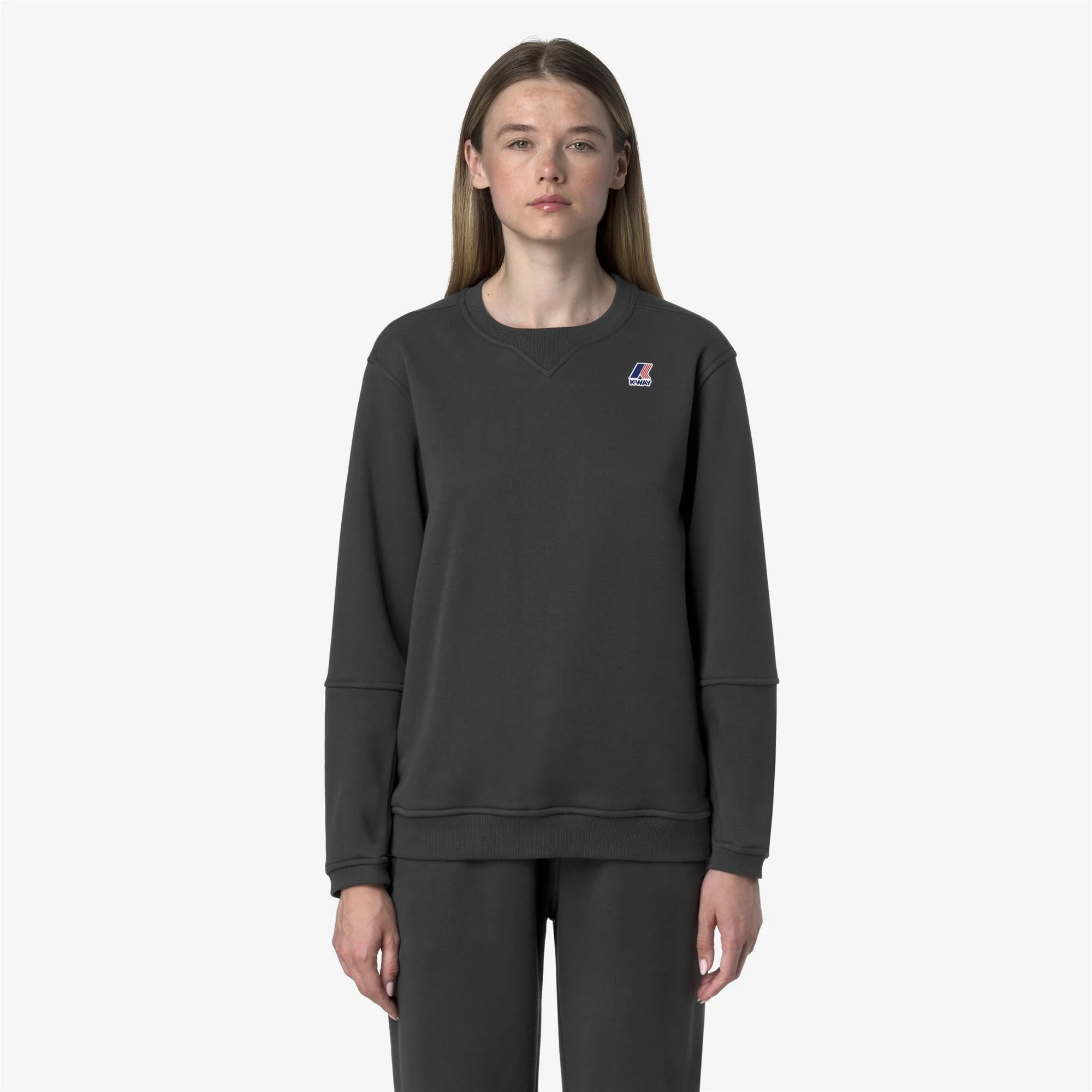 NAEL BRUSHED PC - Fleece - Jumper - Unisex - GREY SHADOW DK - Image 3