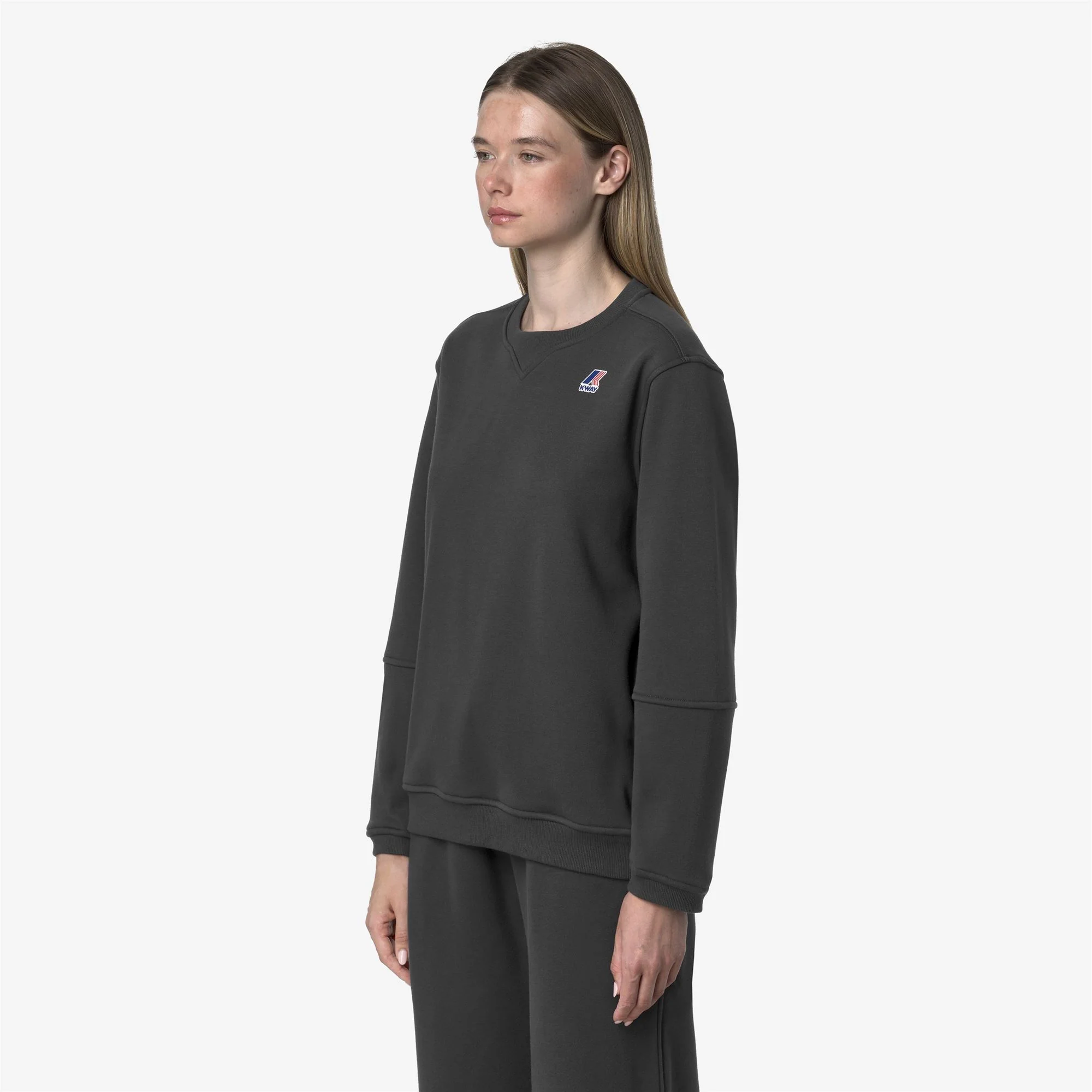 NAEL BRUSHED PC - Fleece - Jumper - Unisex - GREY SHADOW DK - Image 4