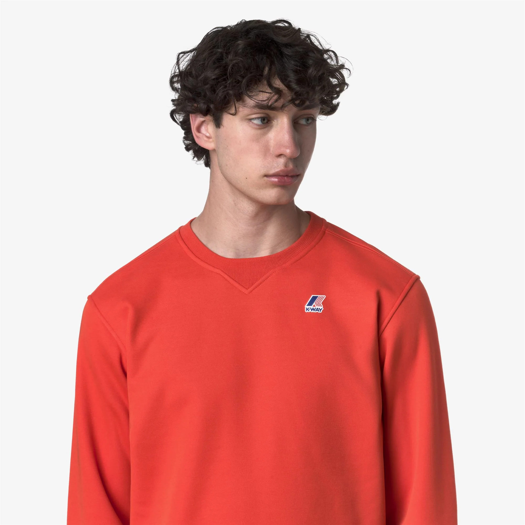 NAEL BRUSHED PC - Fleece - Jumper - Unisex - ORANGE FIESTA - Image 2