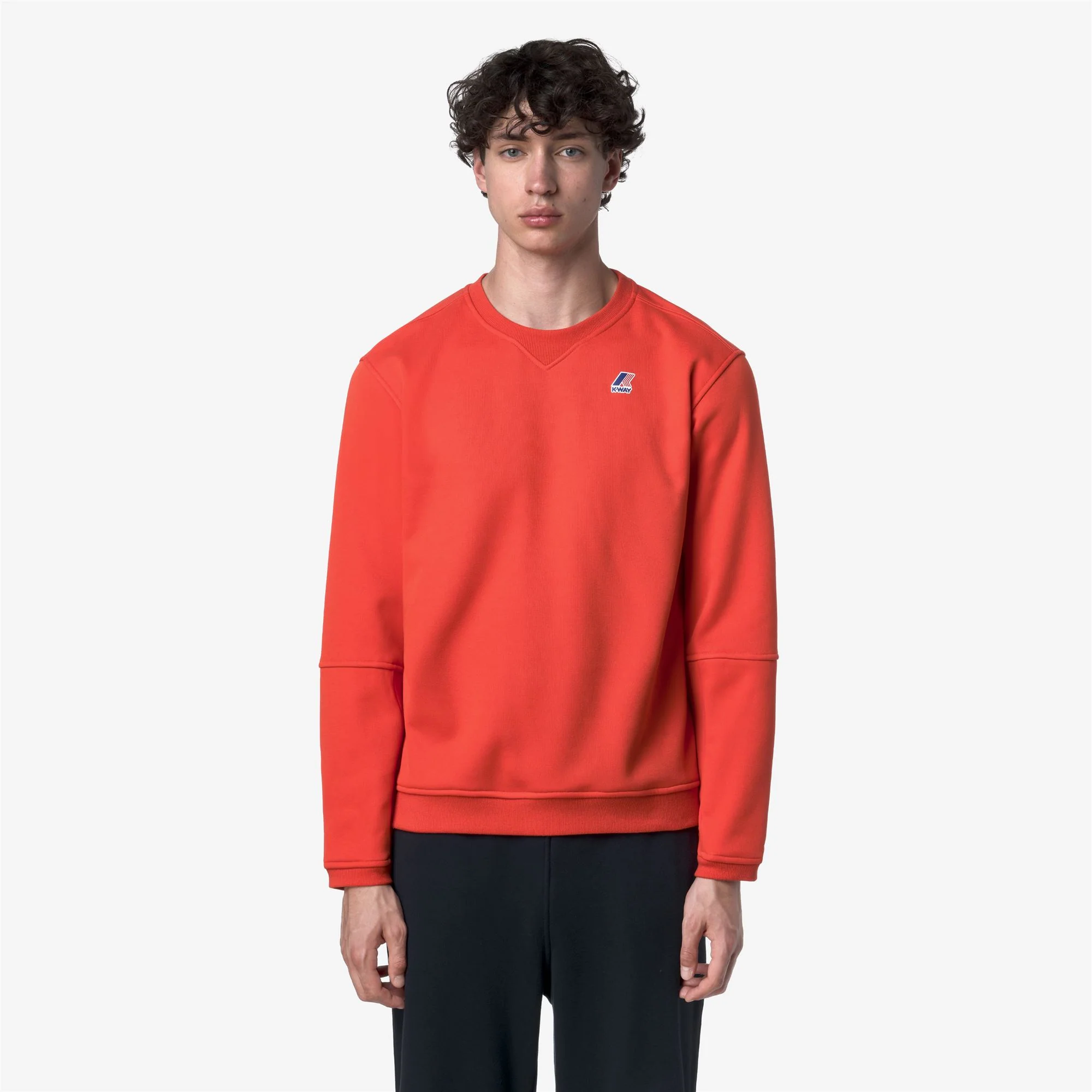 NAEL BRUSHED PC - Fleece - Jumper - Unisex - ORANGE FIESTA - Image 3