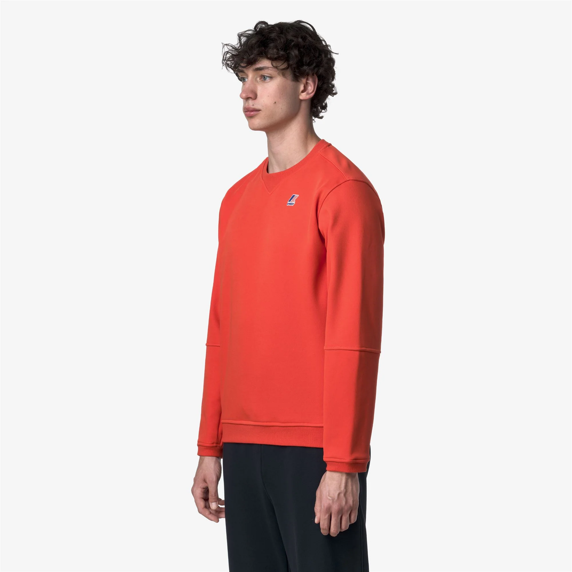 NAEL BRUSHED PC - Fleece - Jumper - Unisex - ORANGE FIESTA - Image 4