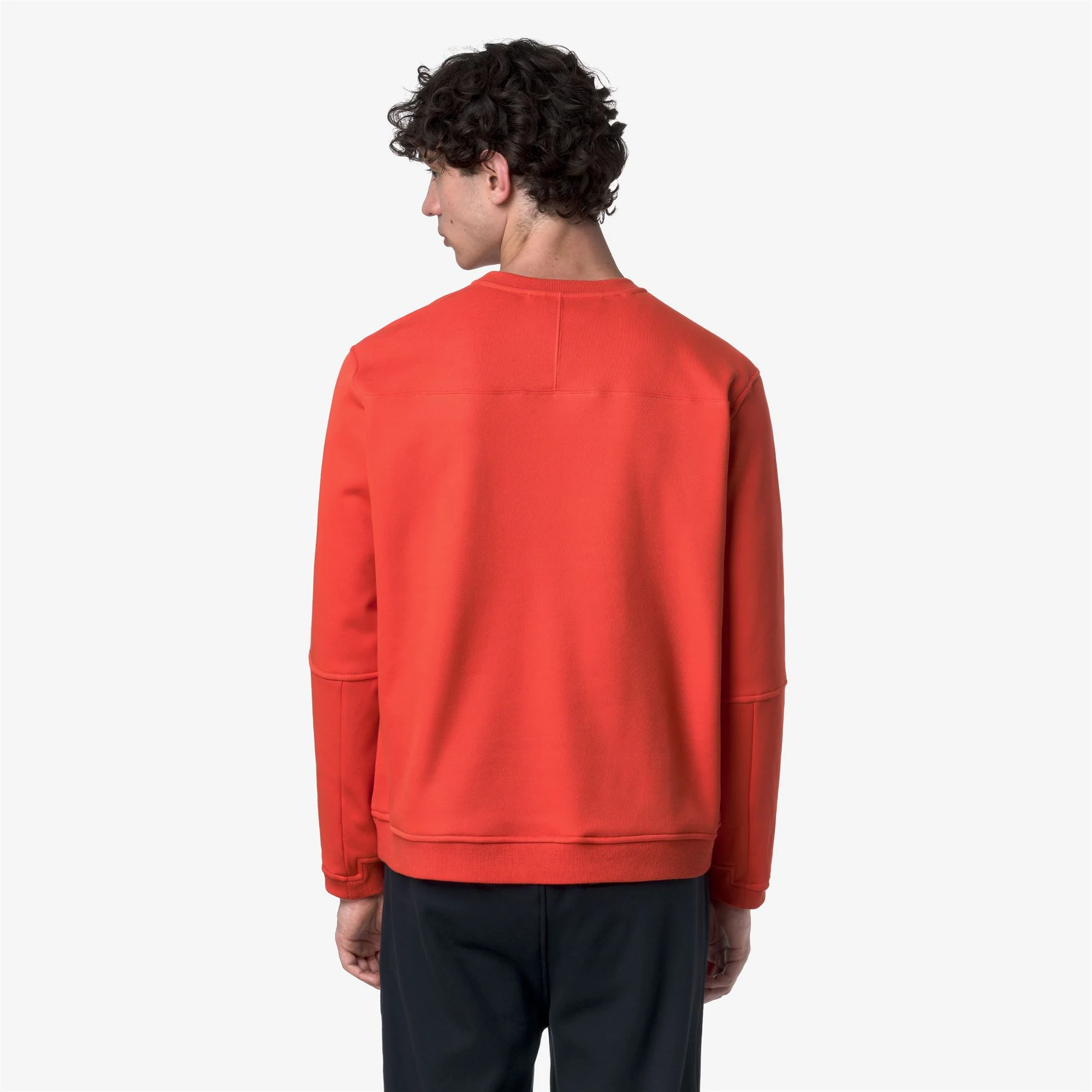 NAEL BRUSHED PC - Fleece - Jumper - Unisex - ORANGE FIESTA - Image 5