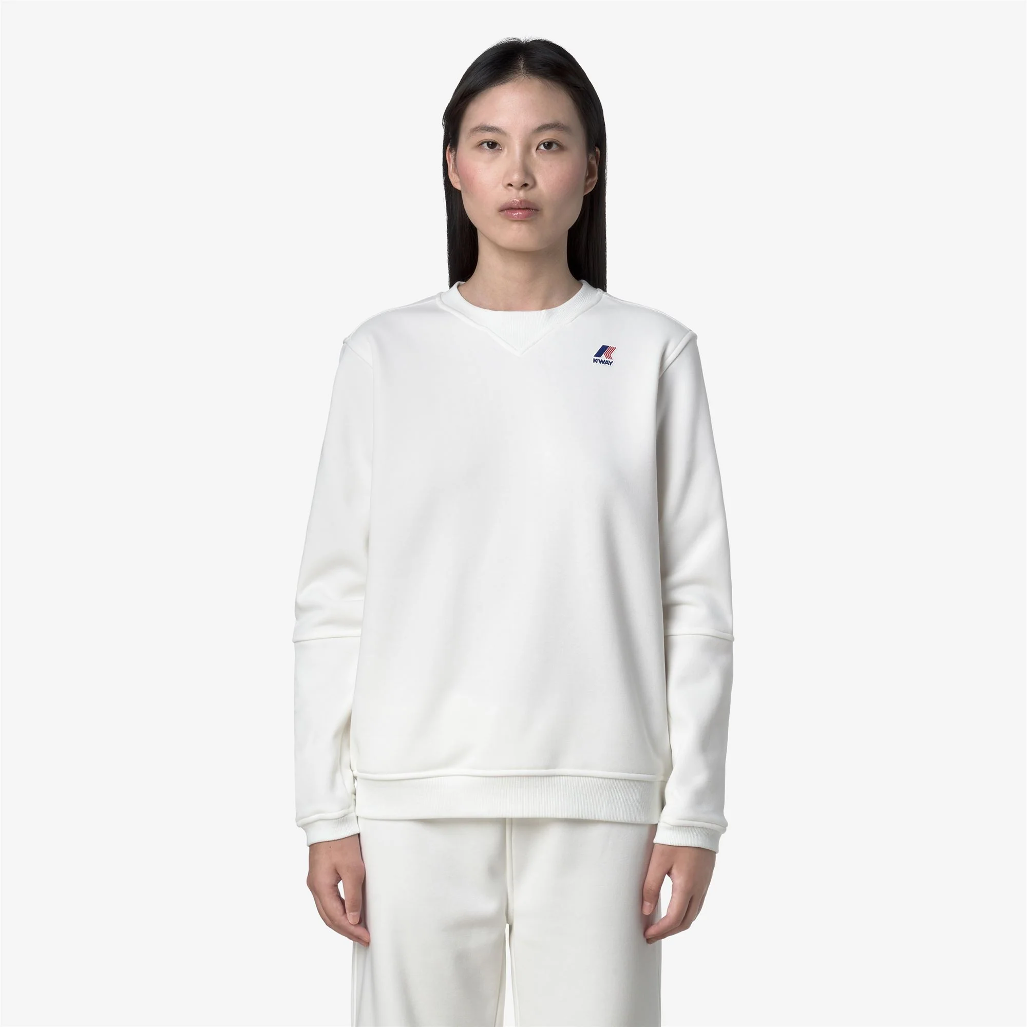 NAEL BRUSHED PC - Fleece - Jumper - Unisex - WHITE GARDENIA - Image 3