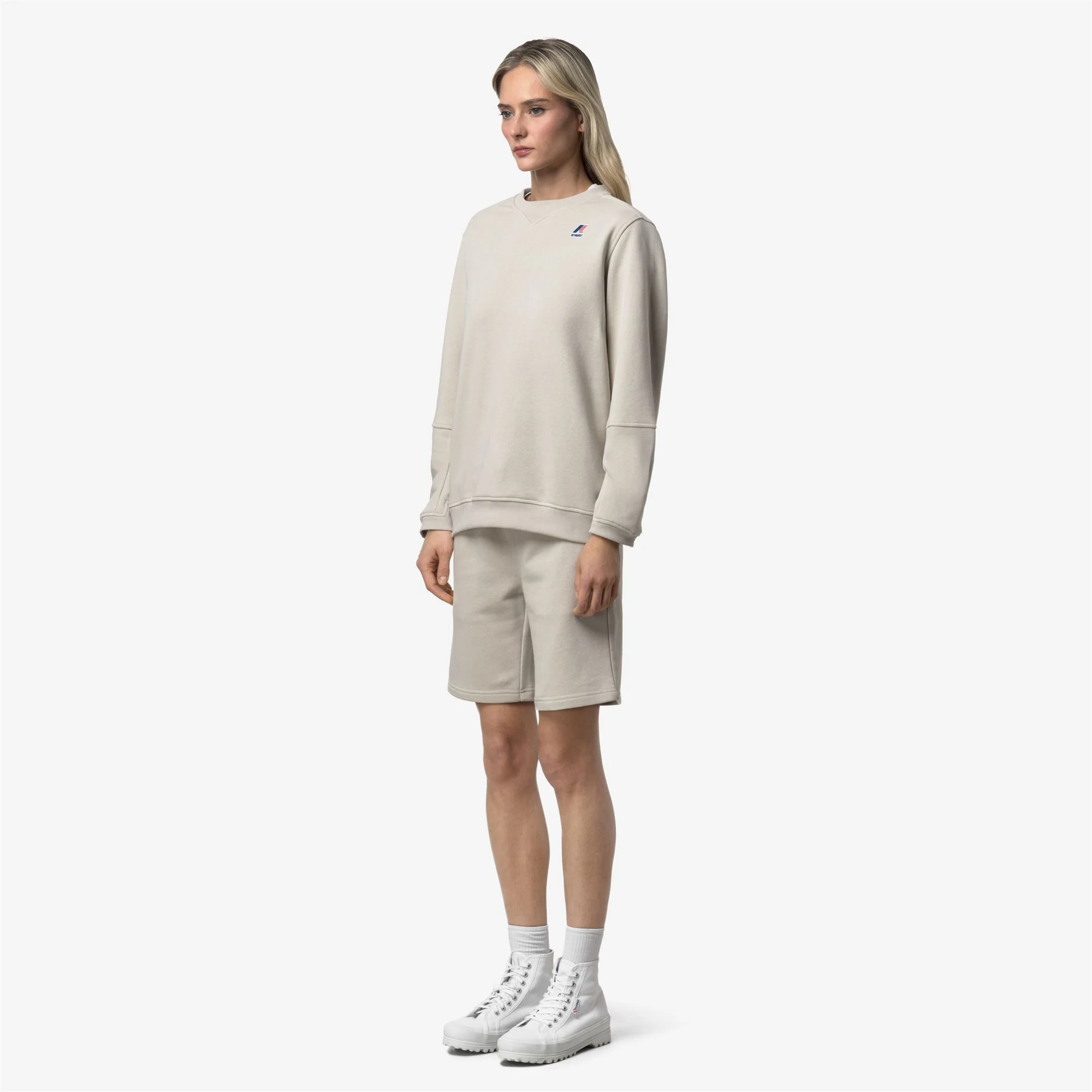 NAEL POLY COTTON - Fleece - Jumper - Unisex - BEIGE LT - Image 4